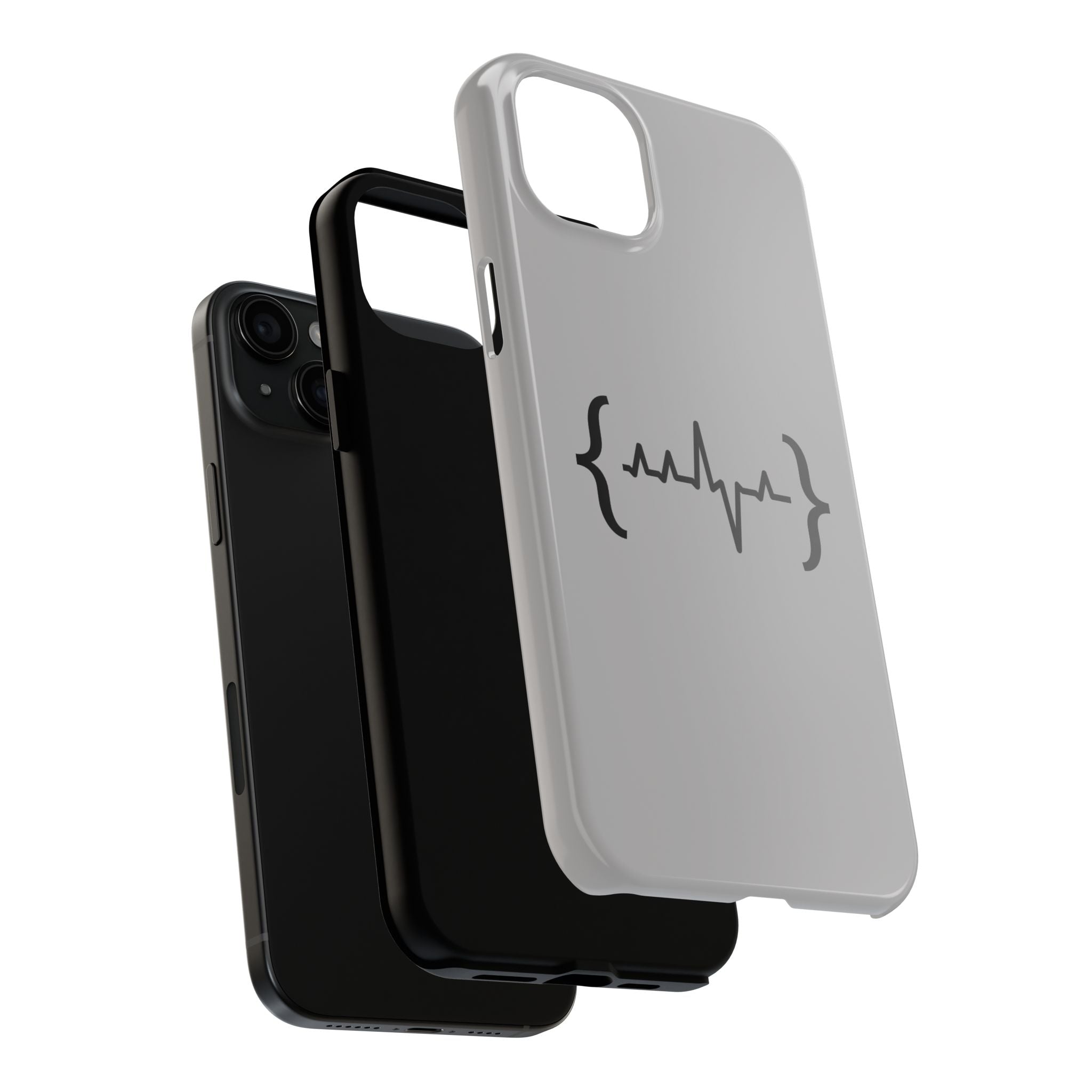 Code Pulse: Developer Heartbeat Phone Case