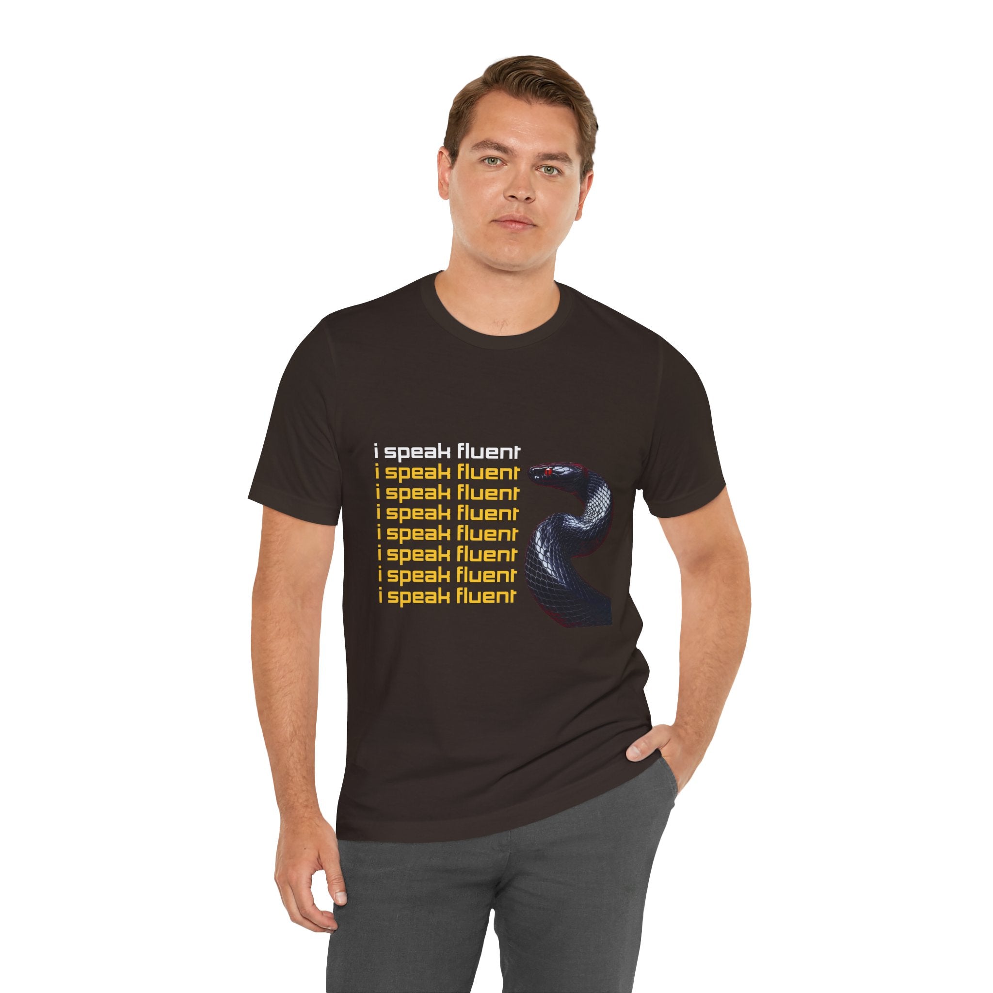 I Speak Fluent Snake Tee — Graphic Snake Shirt
