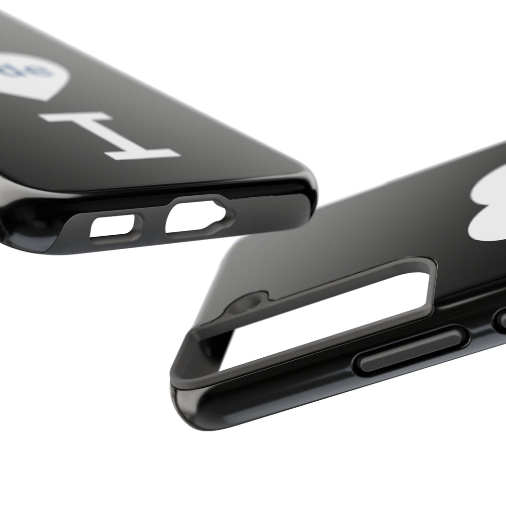 I <CODE> Heart Phone Case | Minimalist Developer Cover