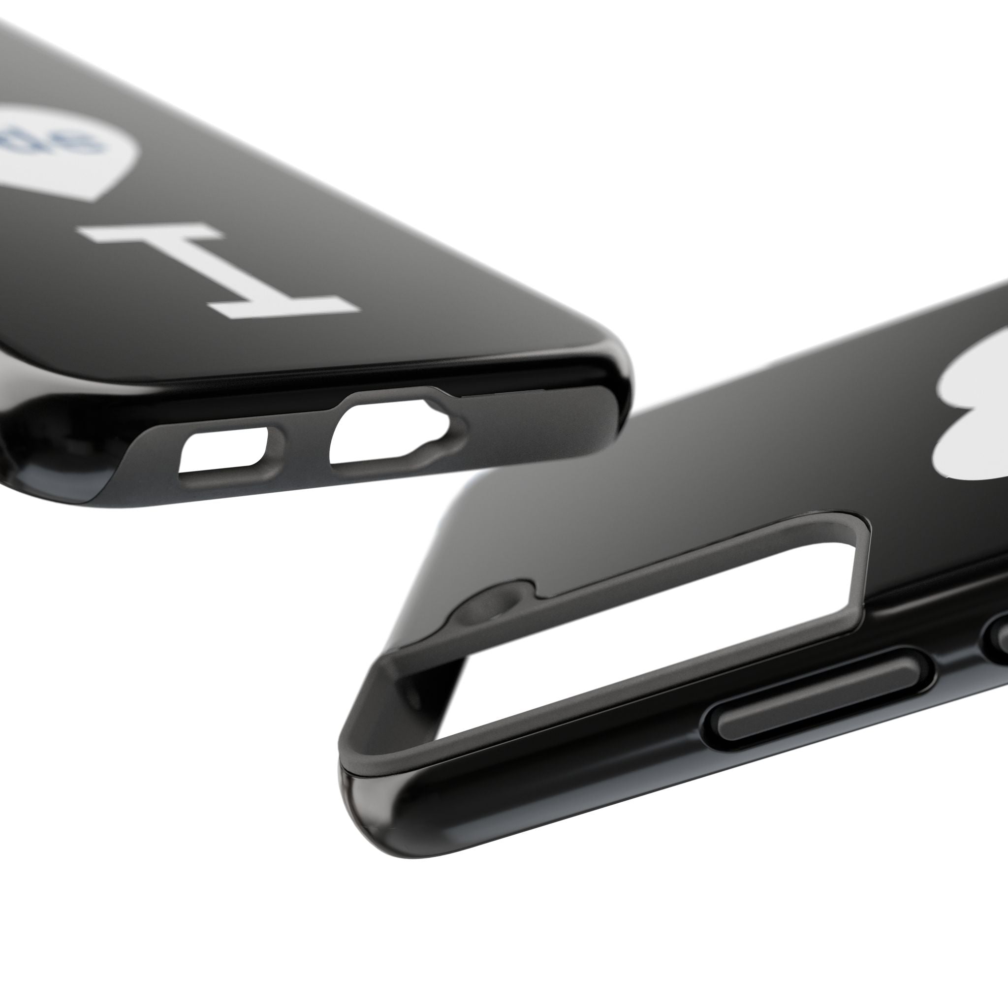 I <CODE> Heart Phone Case | Minimalist Developer Cover
