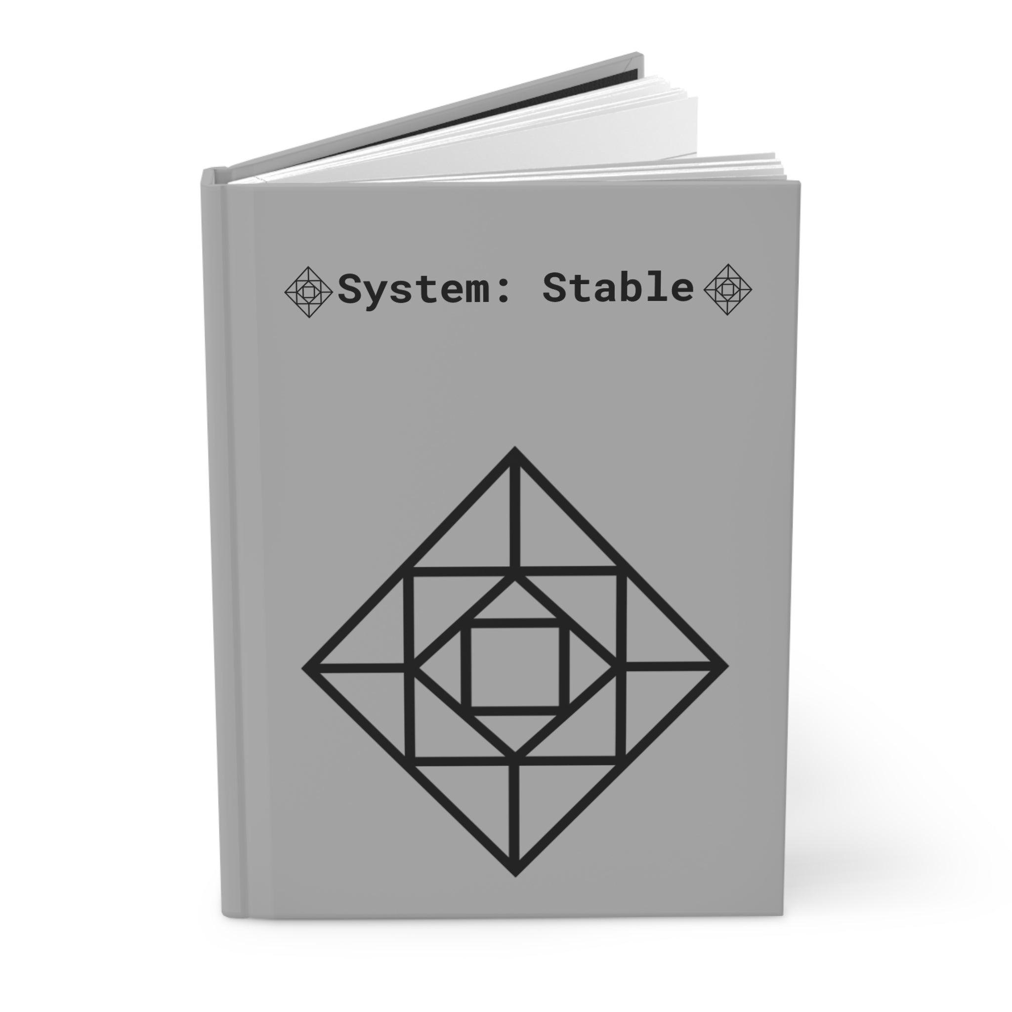 Industrial Silver: System Stable Journal  The Stable Logic - Matte Grey Edition