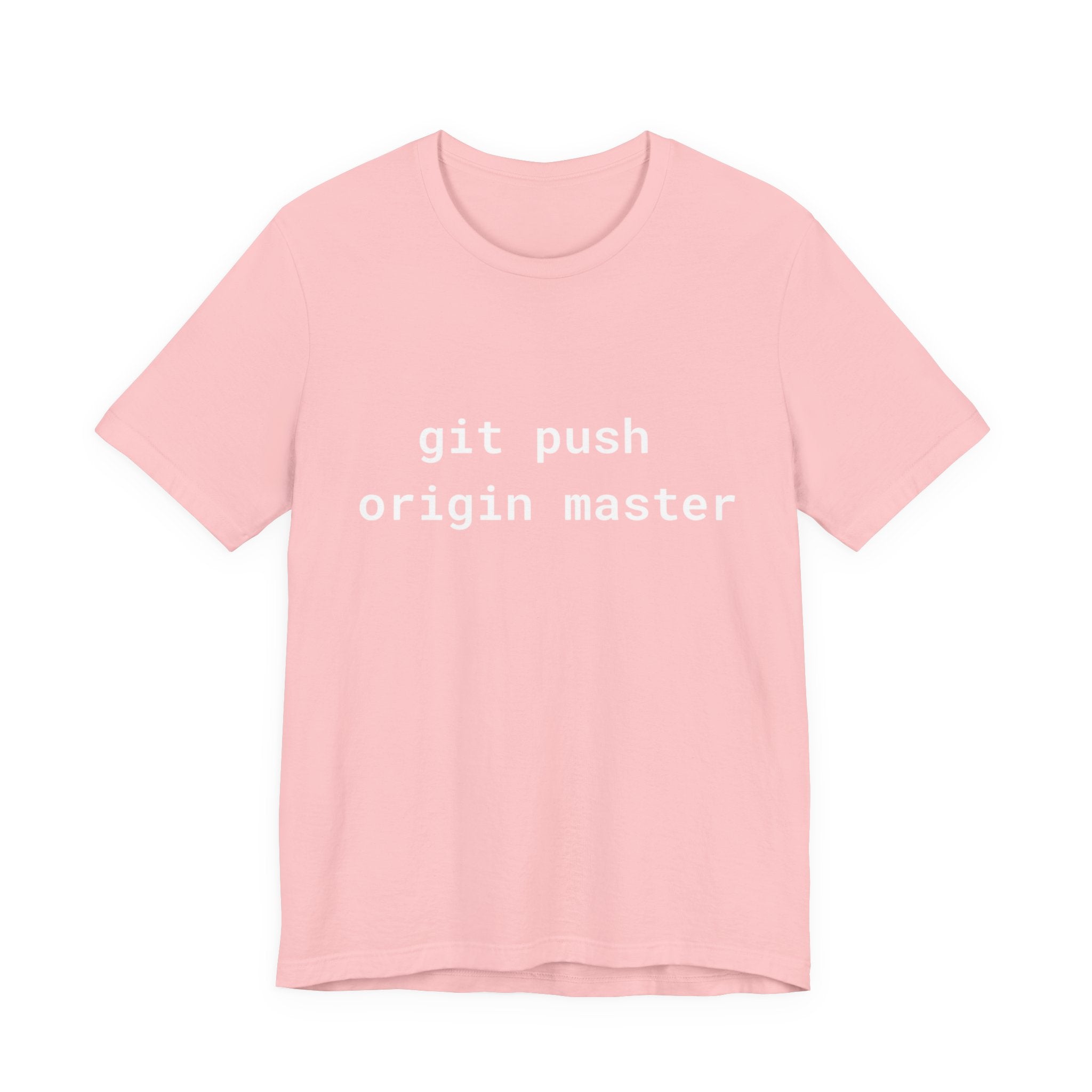 Women's "git push origin master" Developer Tee - Coder Couple Edition