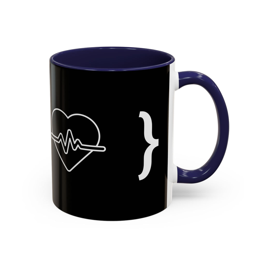 The Code Beat: Developer Heartbeat Mug