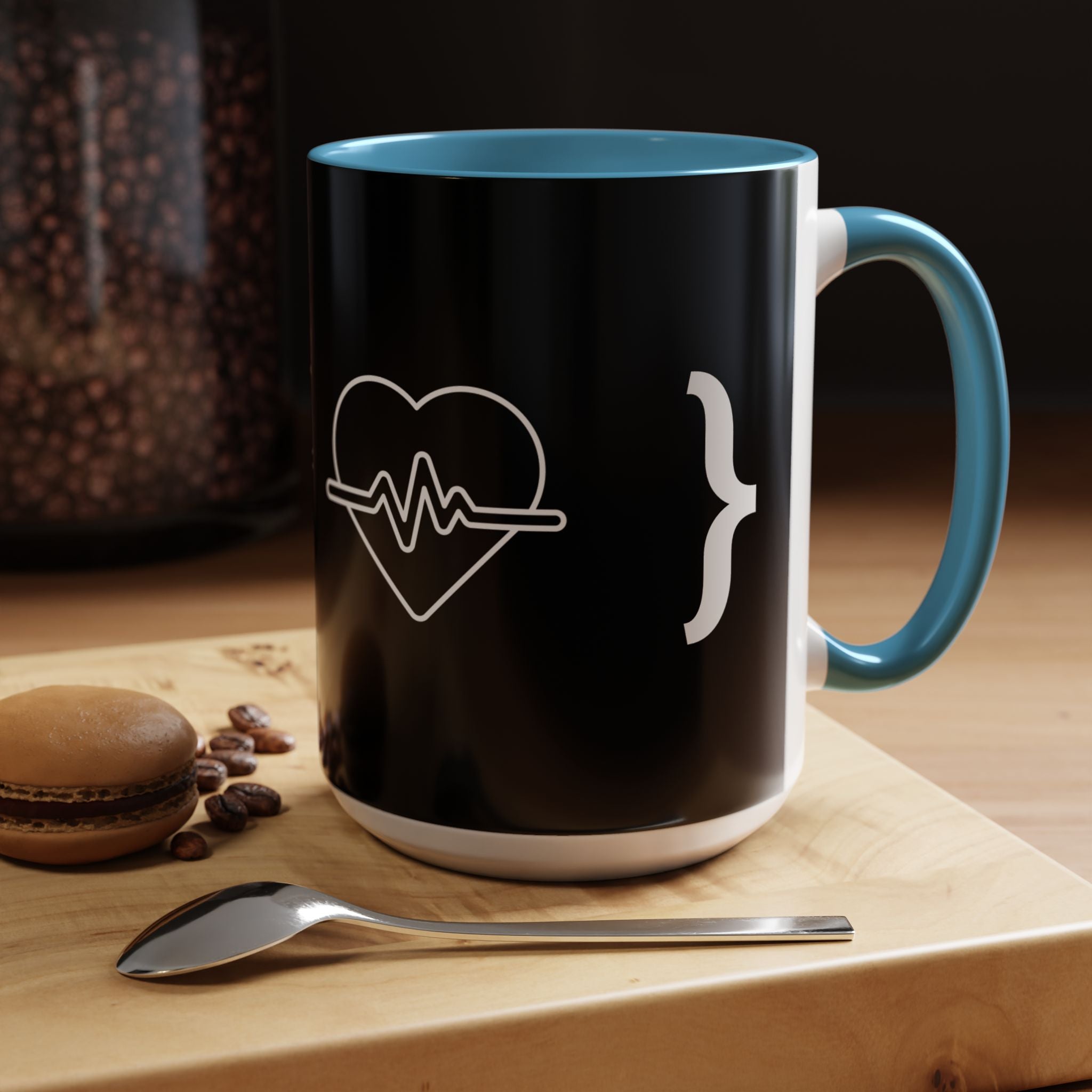 The Code Beat: Developer Heartbeat Mug