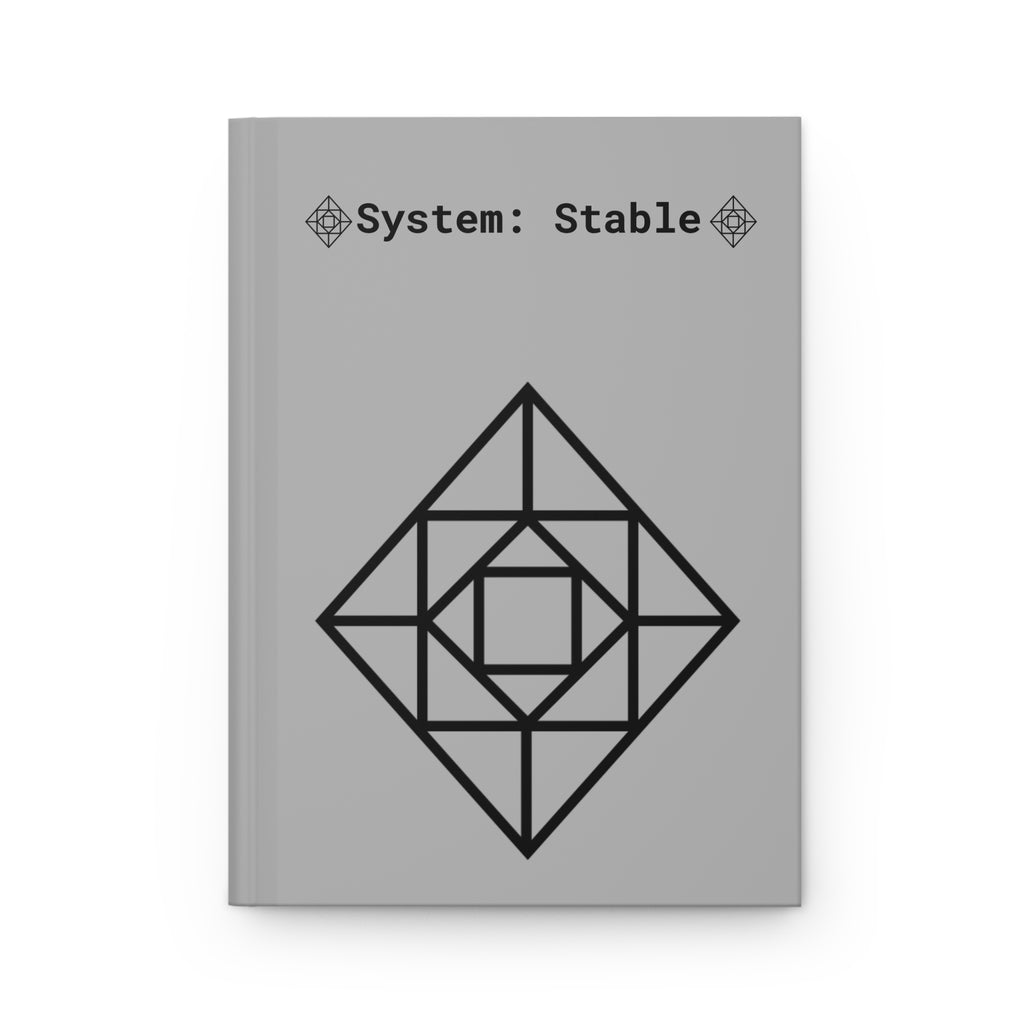 Industrial Silver: System Stable Journal  The Stable Logic - Matte Grey Edition
