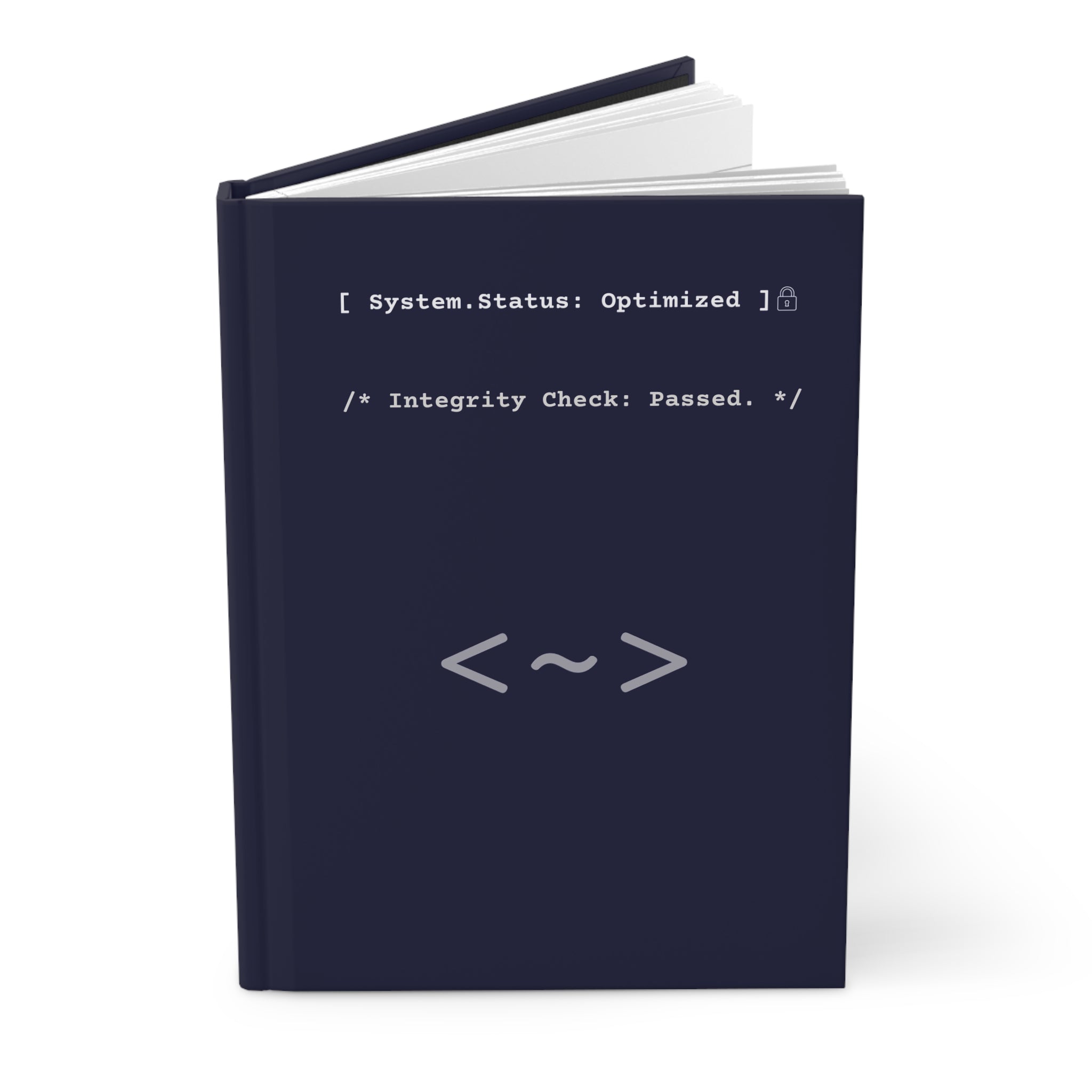 Codwear "System Optimized" Midnight Hardcover Journal