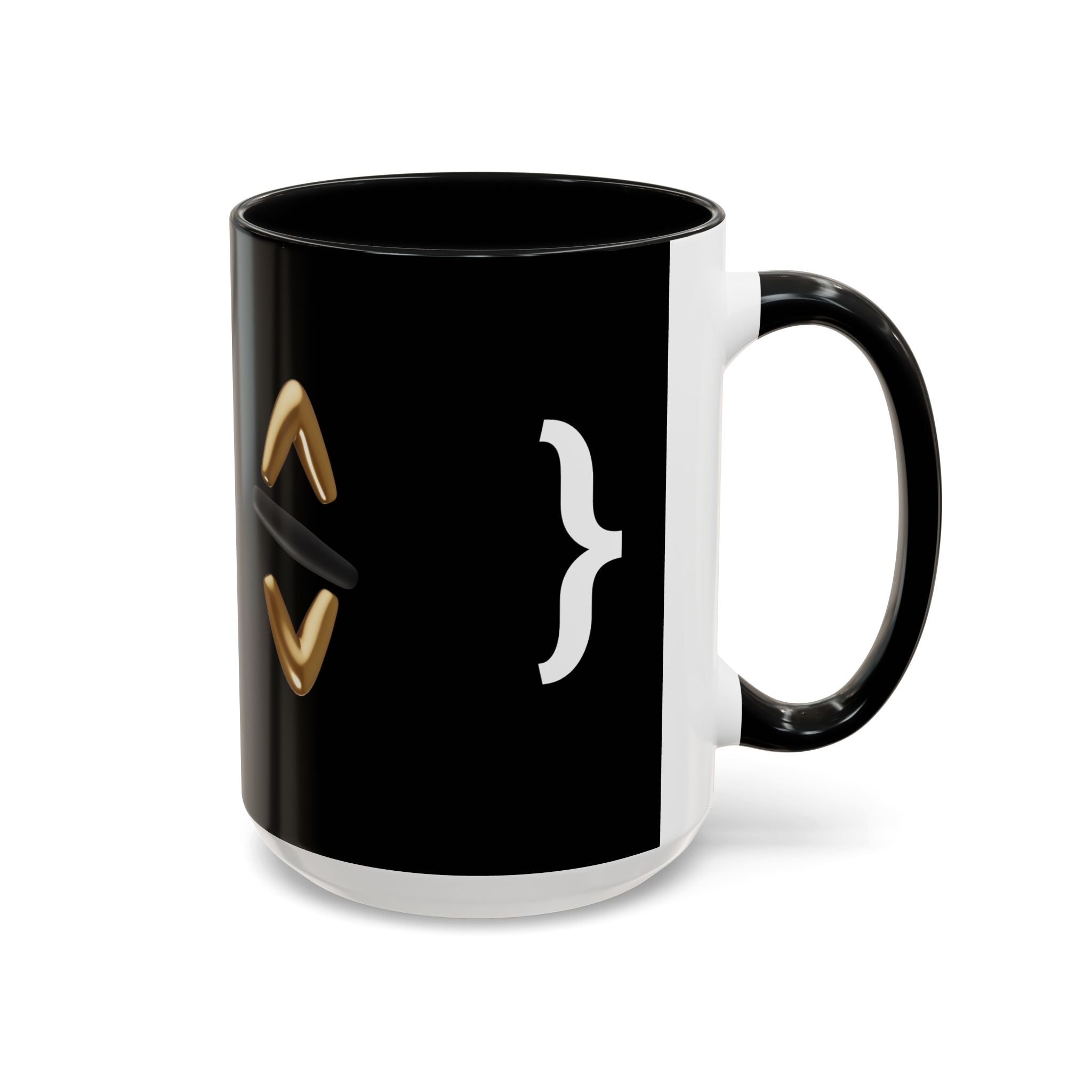 Golden Syntax: Premium Developer Mug