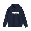 Codwear Logo Hoodie — Retro Neon Graphic Pullover