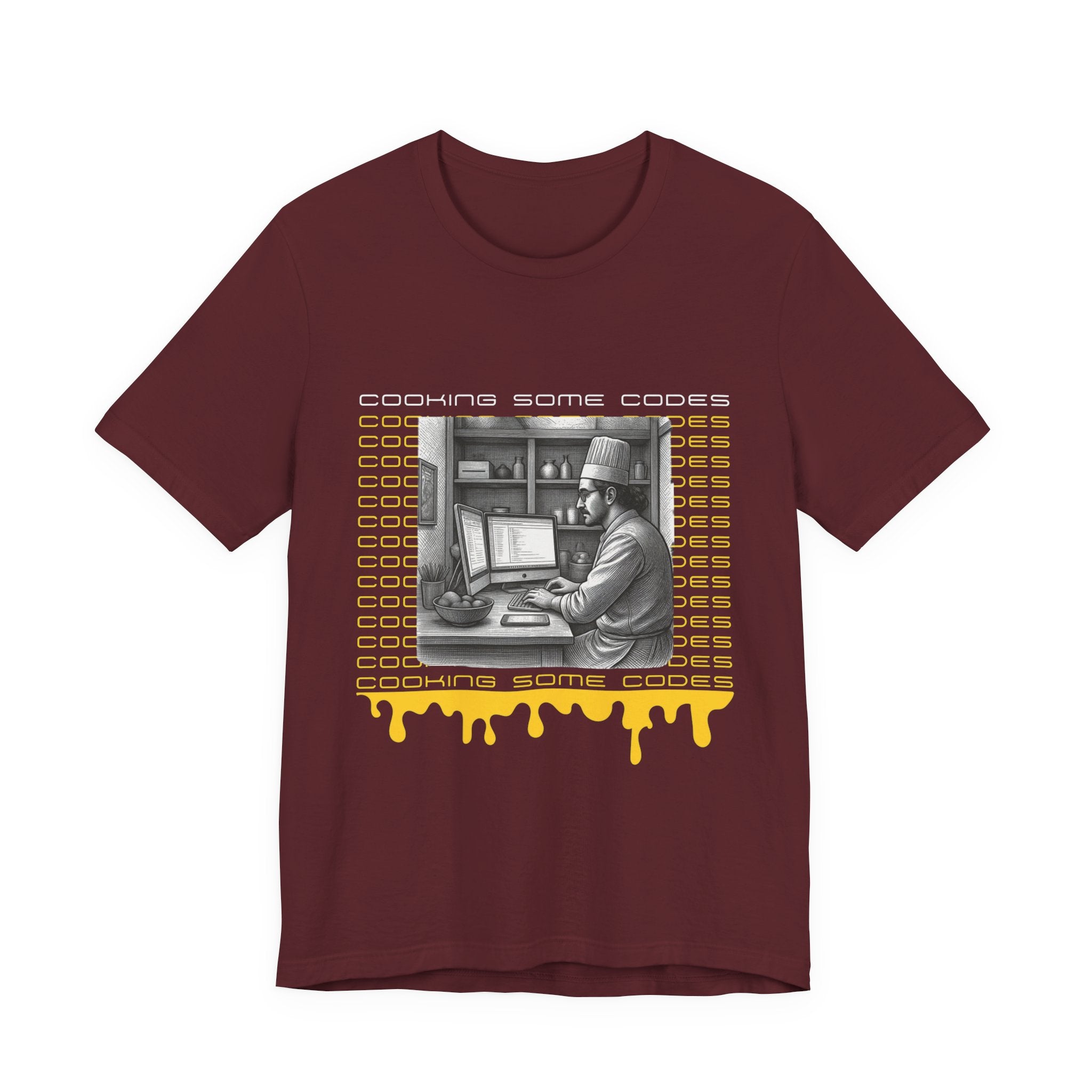 "Golden Syntax" Developer Tee | Drip Series