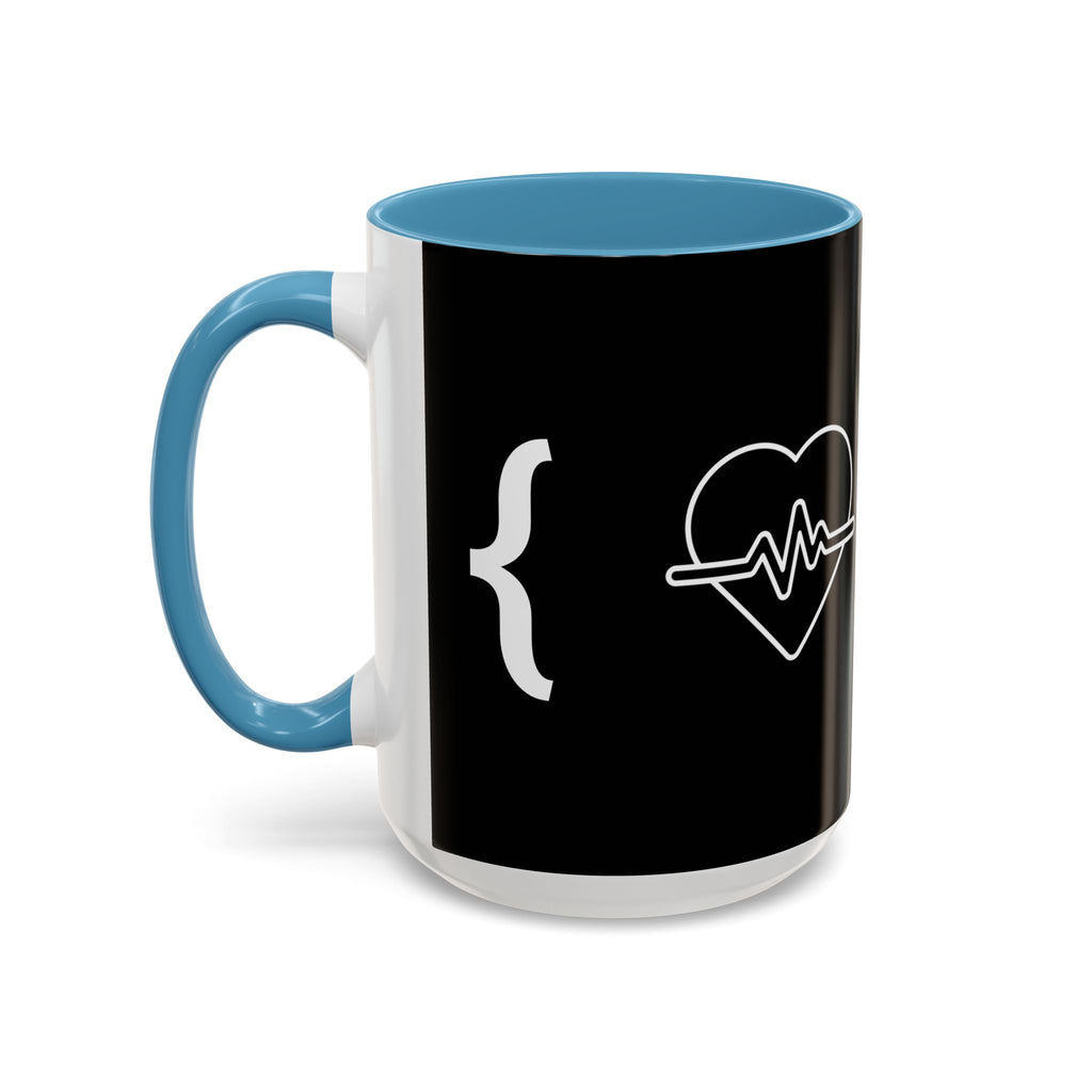 The Code Beat: Developer Heartbeat Mug