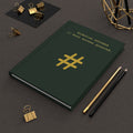 Codwear "Root Access" Forest Green & Gold Hardcover Journal