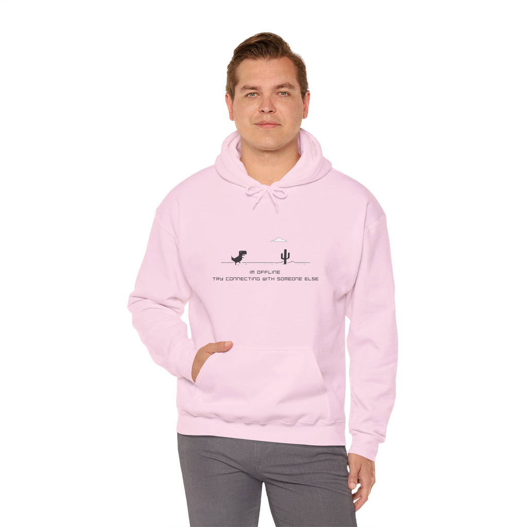 Hoodie - Minimal Desert Graphic with 'This Is Complicated' Text