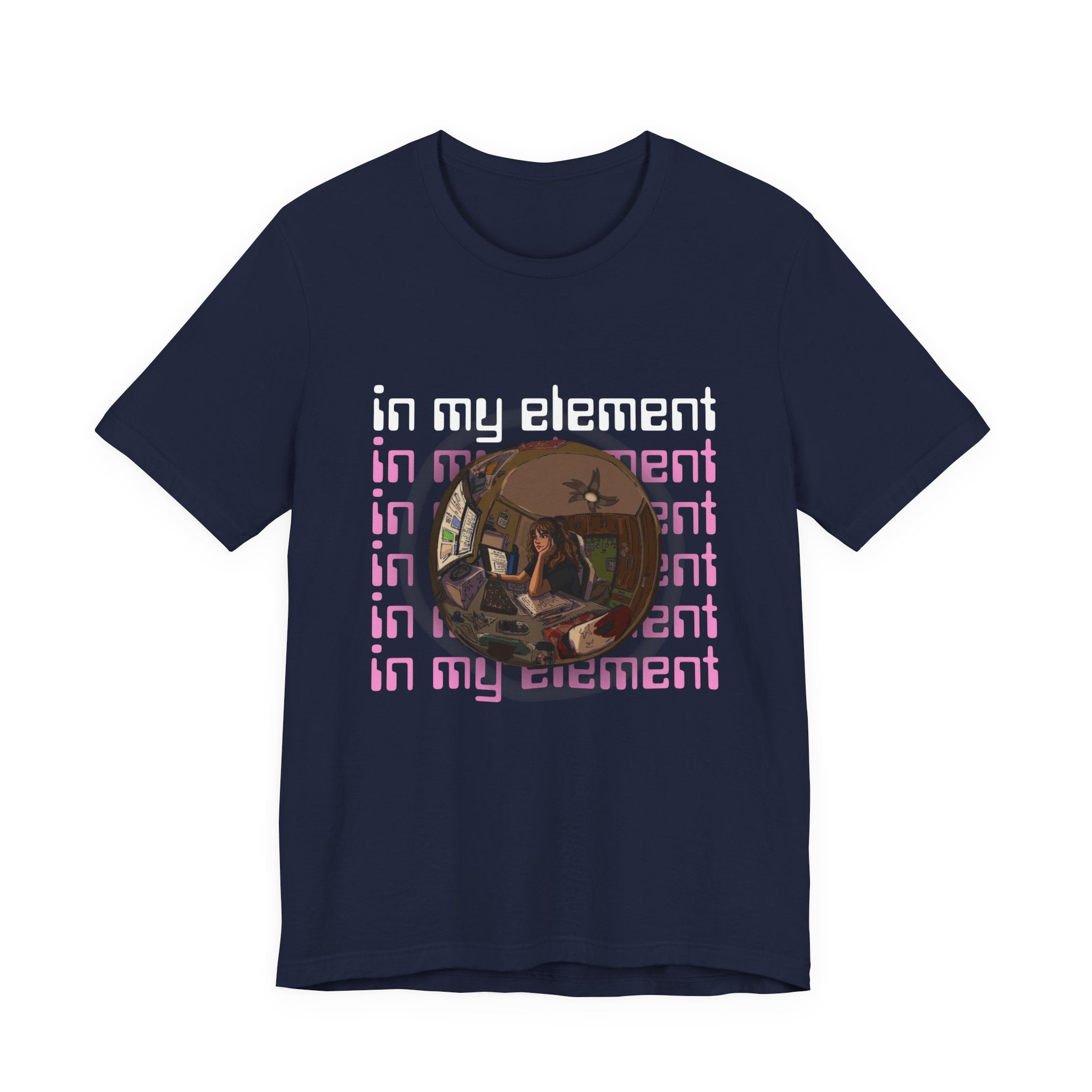 T-Shirt — "In My Element" Cozy Reading Vibes Tee