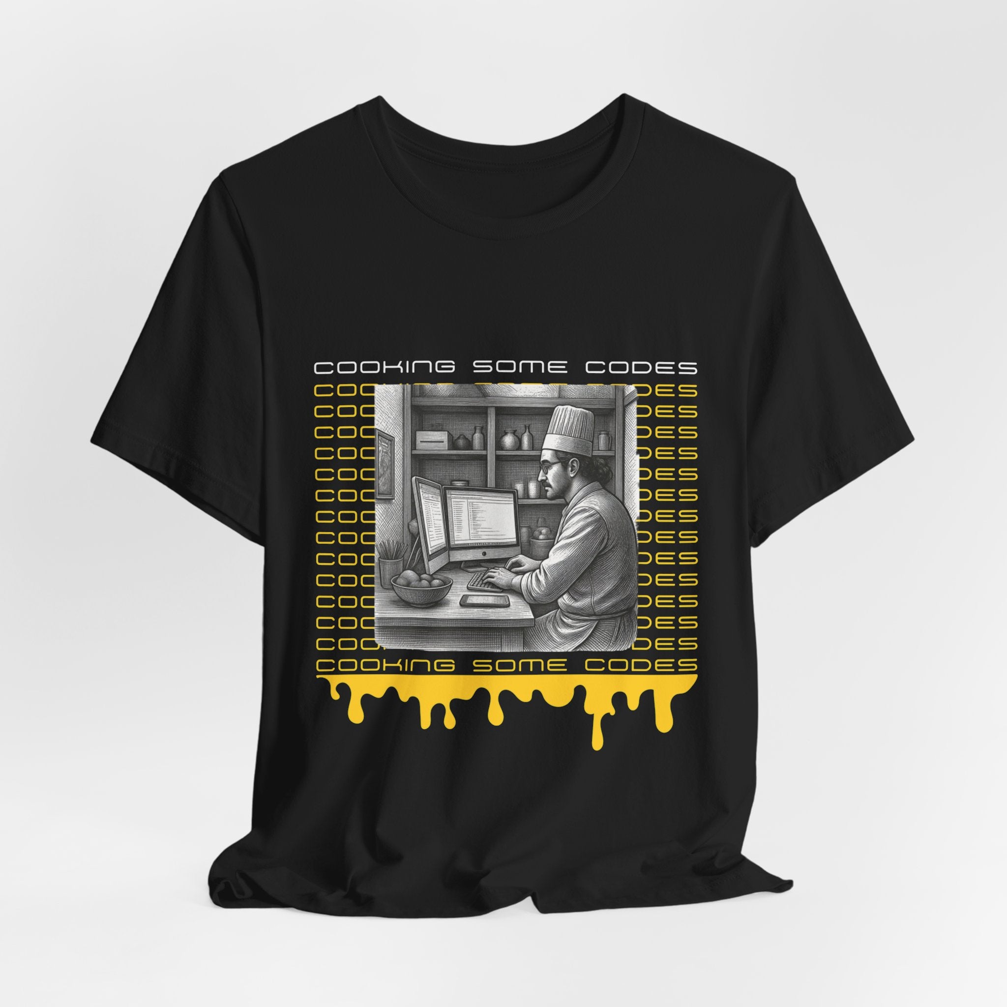 "Golden Syntax" Developer Tee | Drip Series