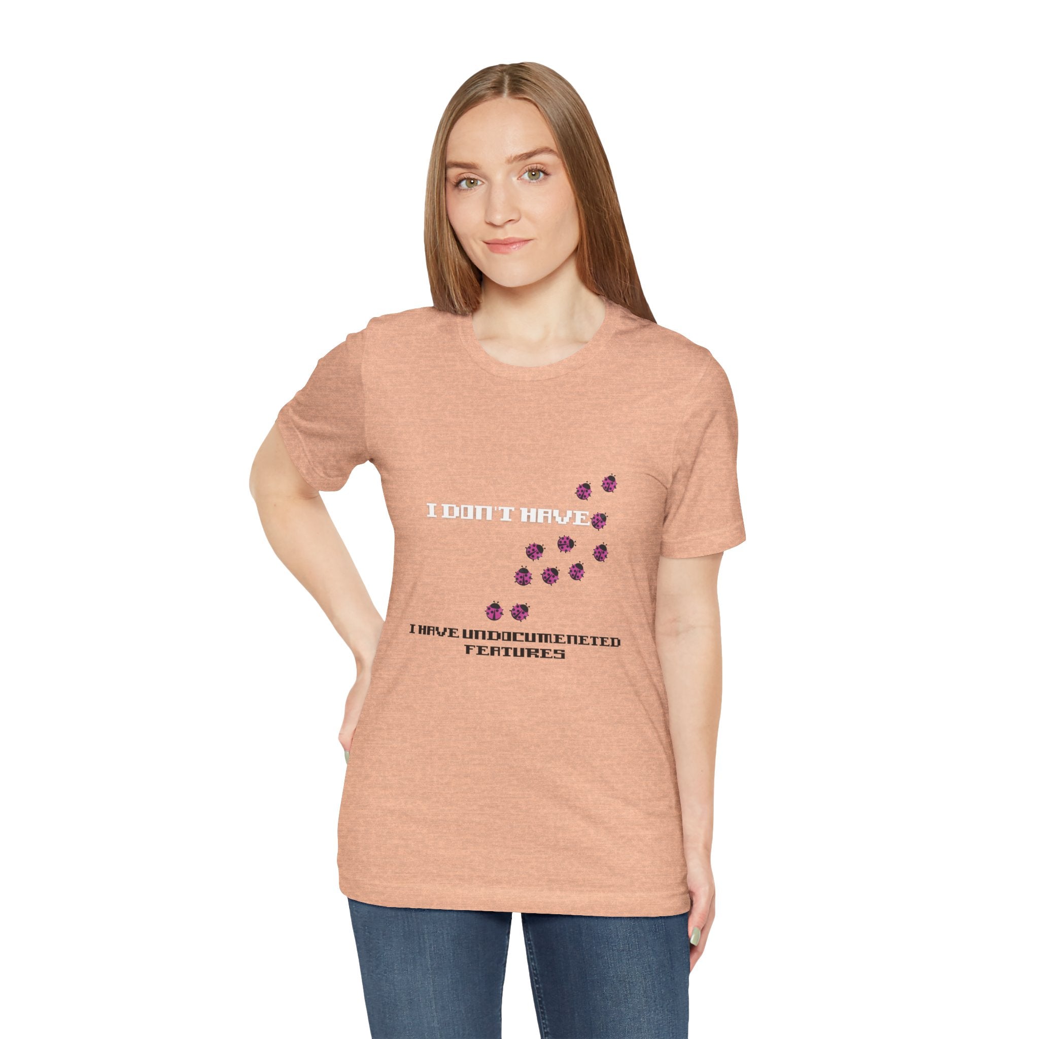 "It's Not a Bug, It's a Feature" - Funny Programmer T-Shirt