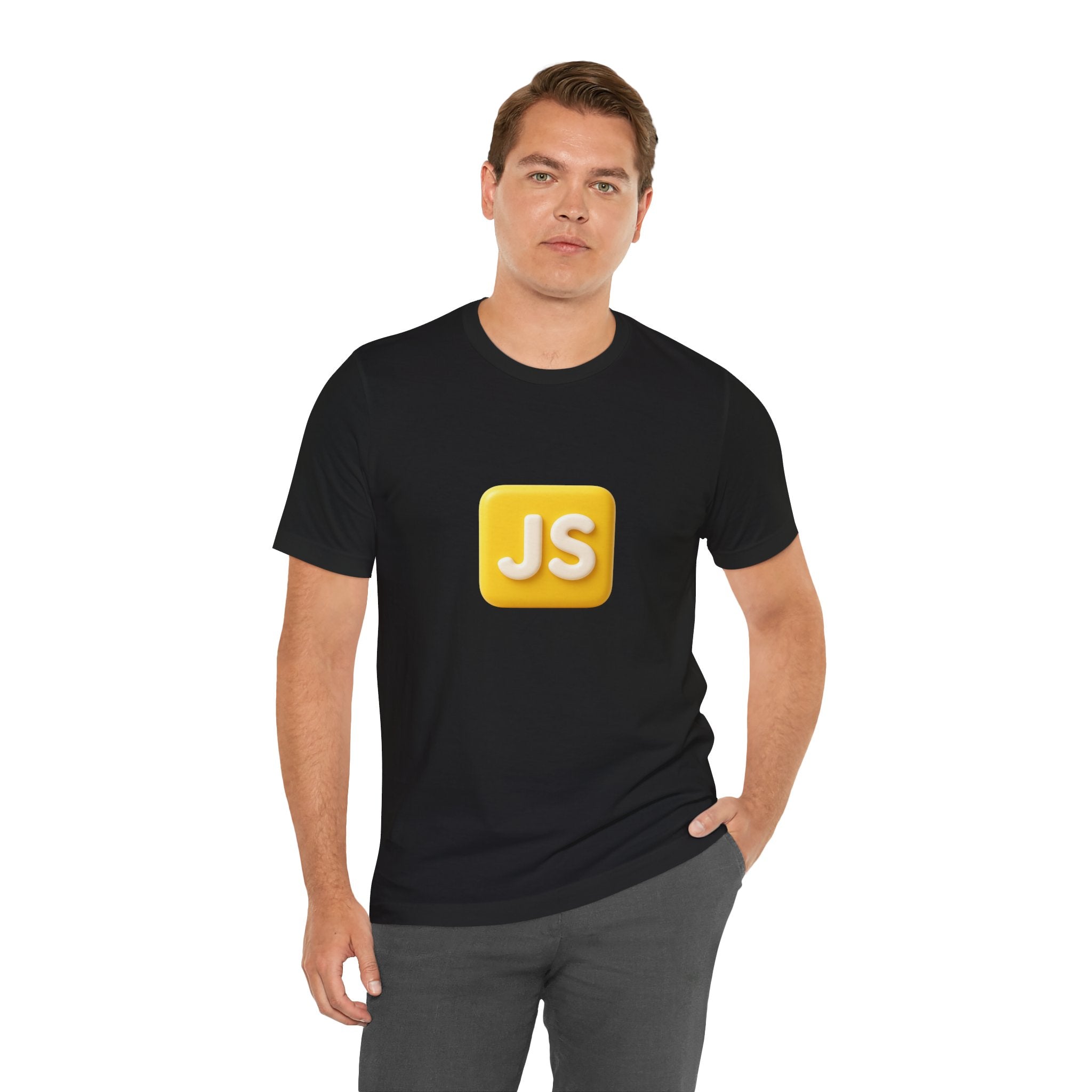 JavaScript Logo Tee — JS Developer Shirt