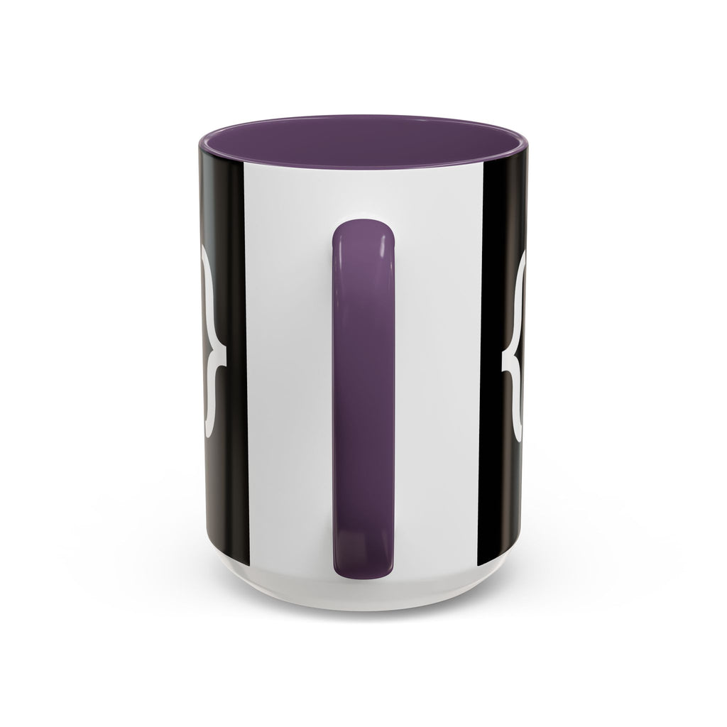 Binary Pulse: Minimalist White-on-Black Developer Mug