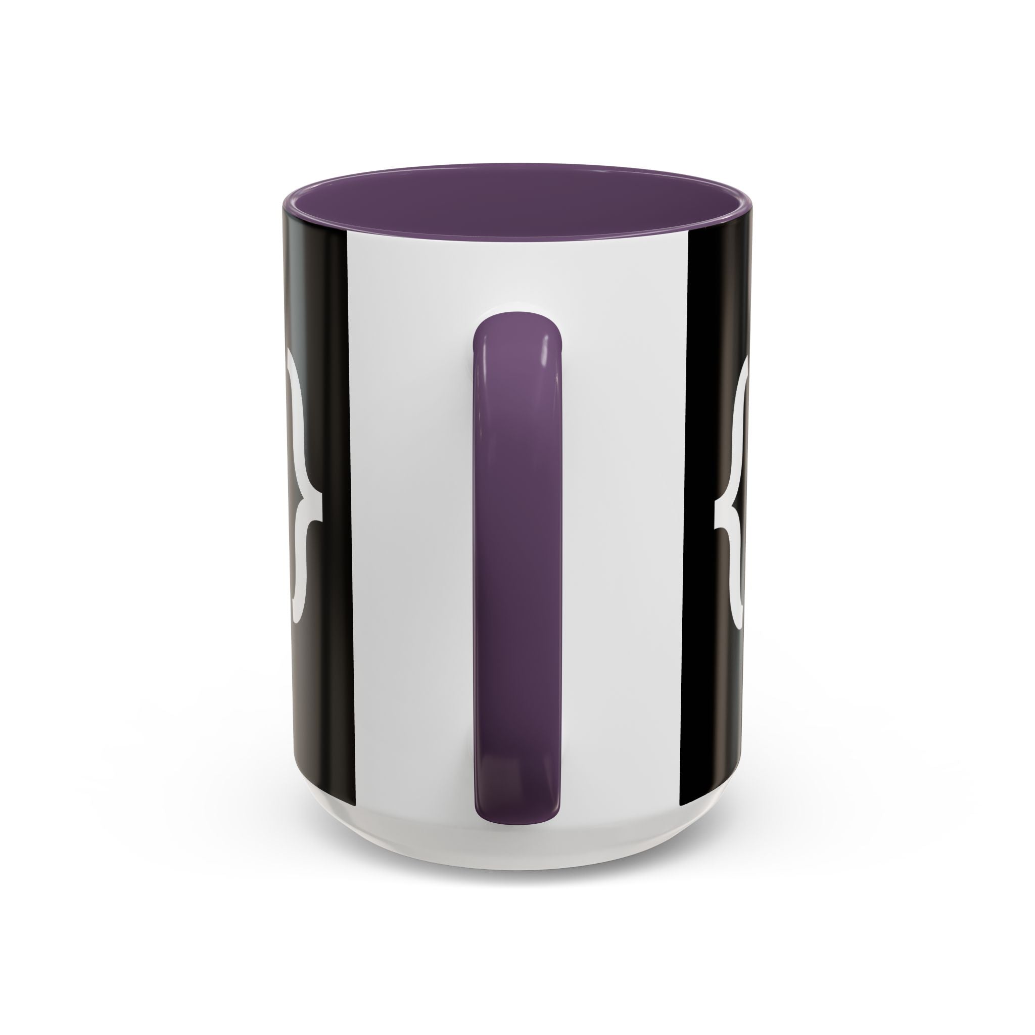 Binary Pulse: Minimalist White-on-Black Developer Mug