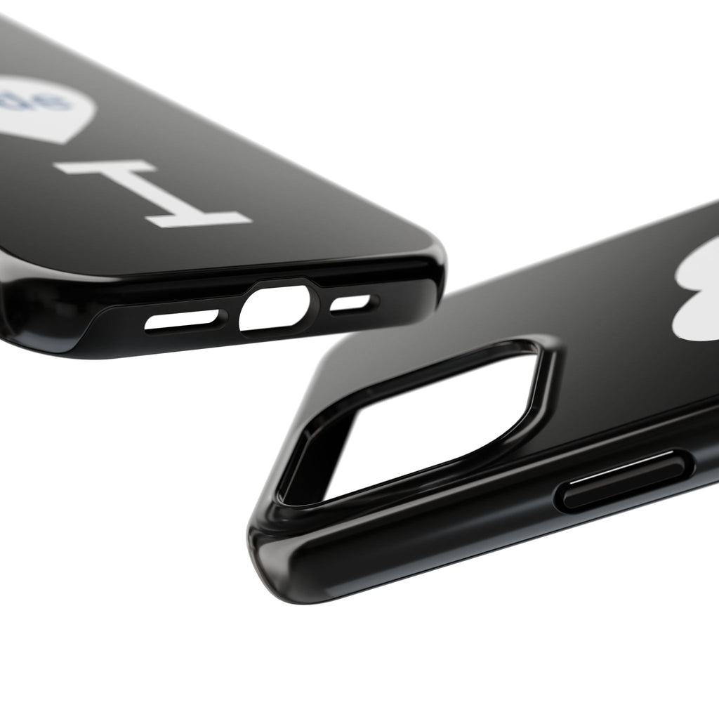 I <CODE> Heart Phone Case | Minimalist Developer Cover