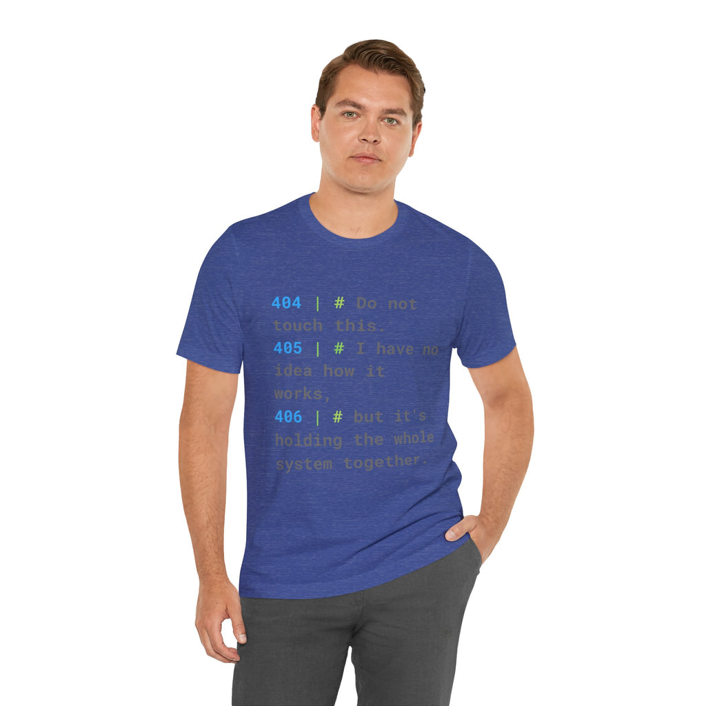 The "Legacy Code" #404 Developer Tee