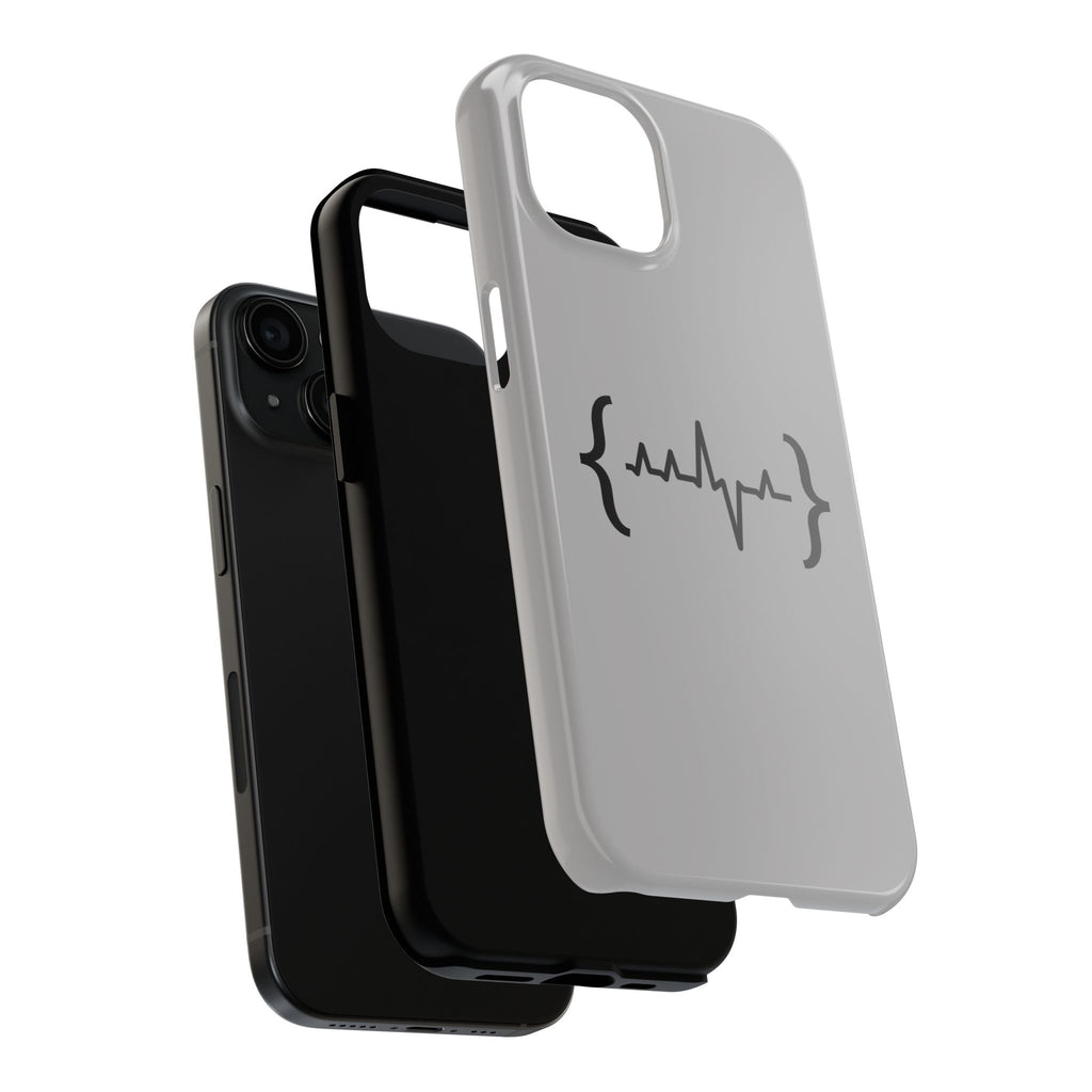 Code Pulse: Developer Heartbeat Phone Case