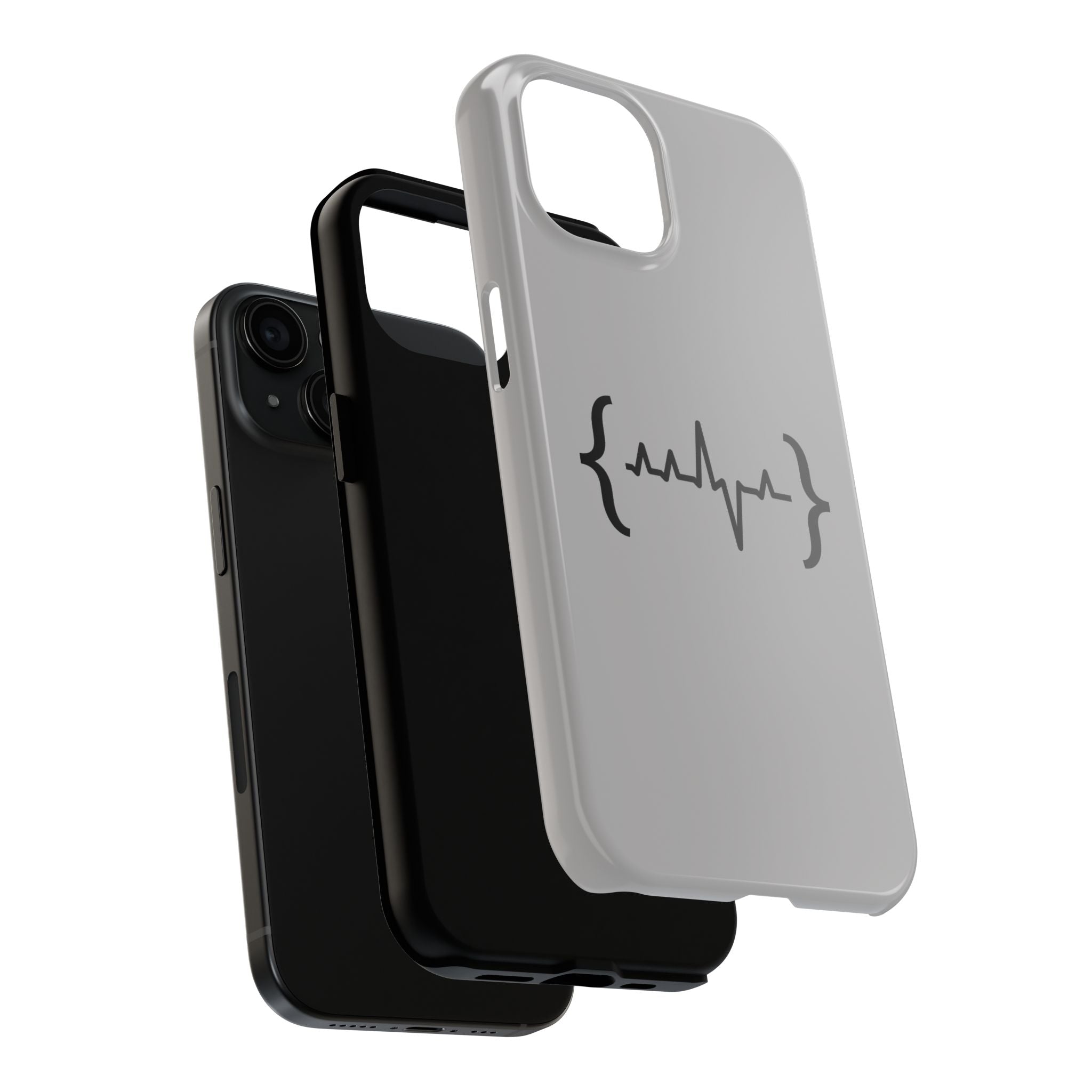 Code Pulse: Developer Heartbeat Phone Case