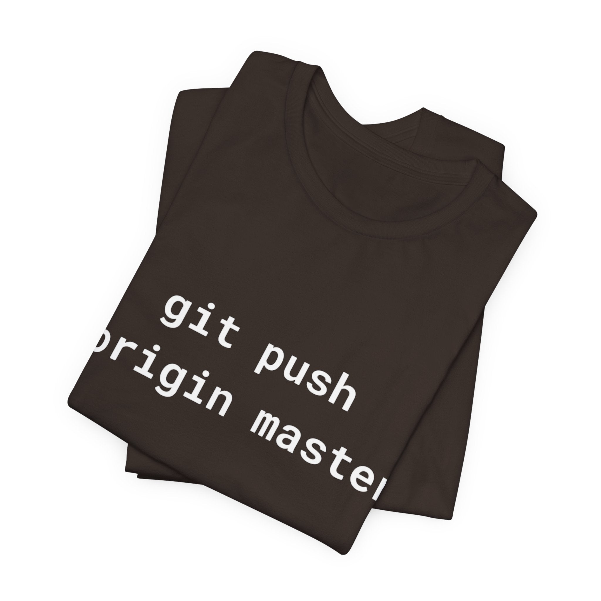 Women's "git push origin master" Developer Tee - Coder Couple Edition