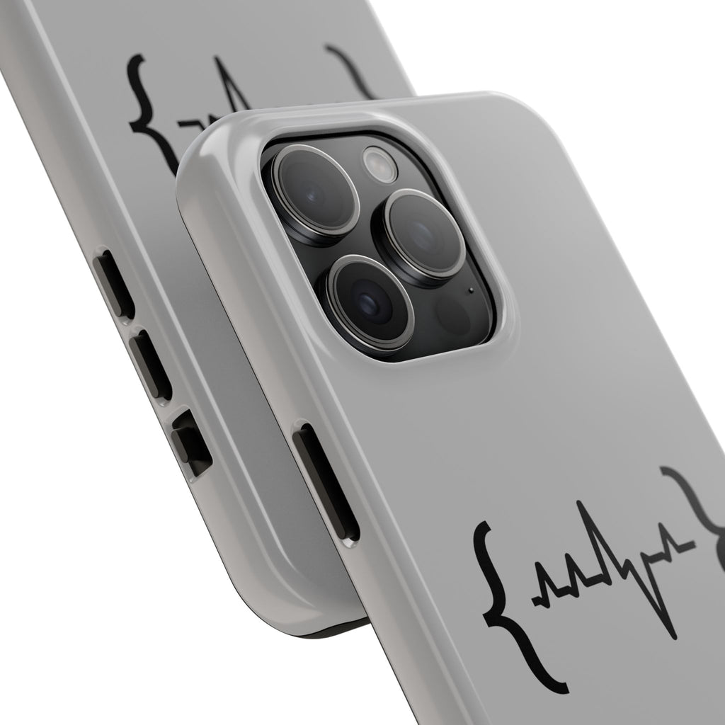 Code Pulse: Developer Heartbeat Phone Case