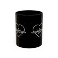 The Code Beat: Developer Heartbeat Mug