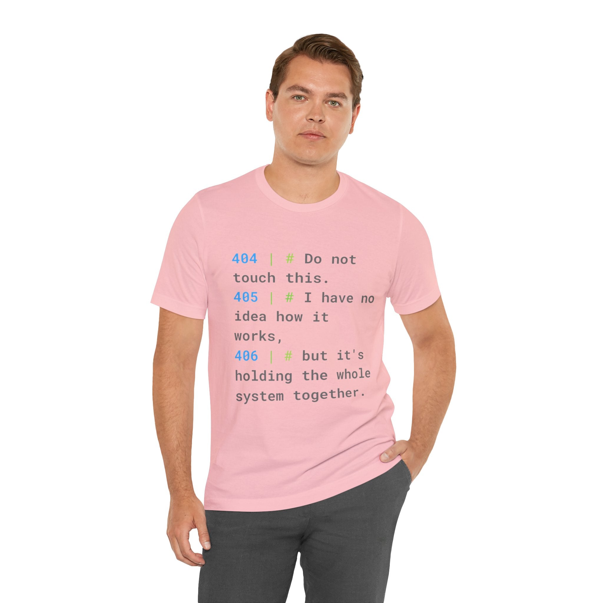 The "Legacy Code" #404 Developer Tee