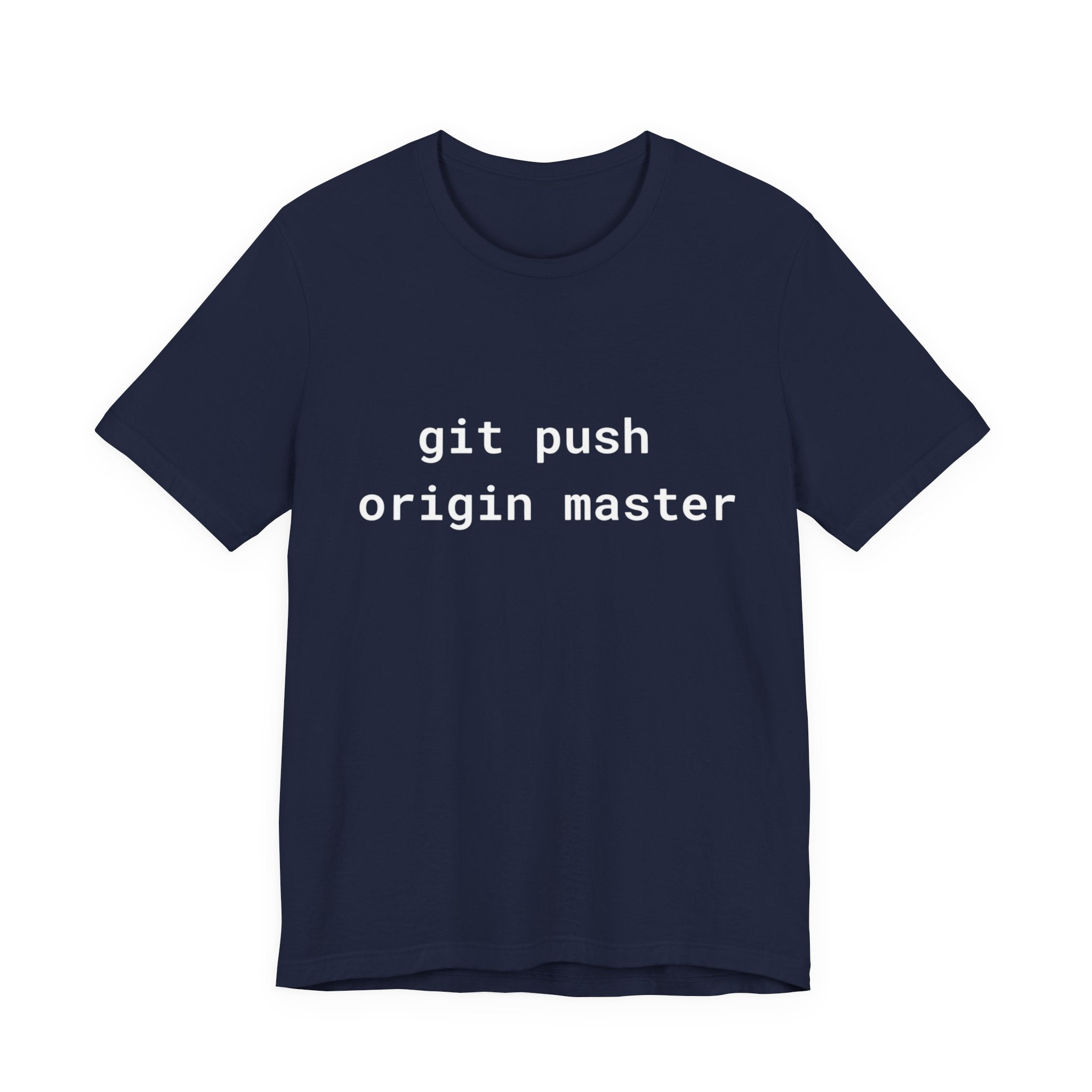 Women's "git push origin master" Developer Tee - Coder Couple Edition