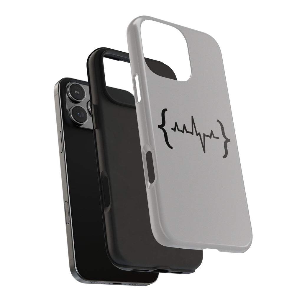 Code Pulse: Developer Heartbeat Phone Case