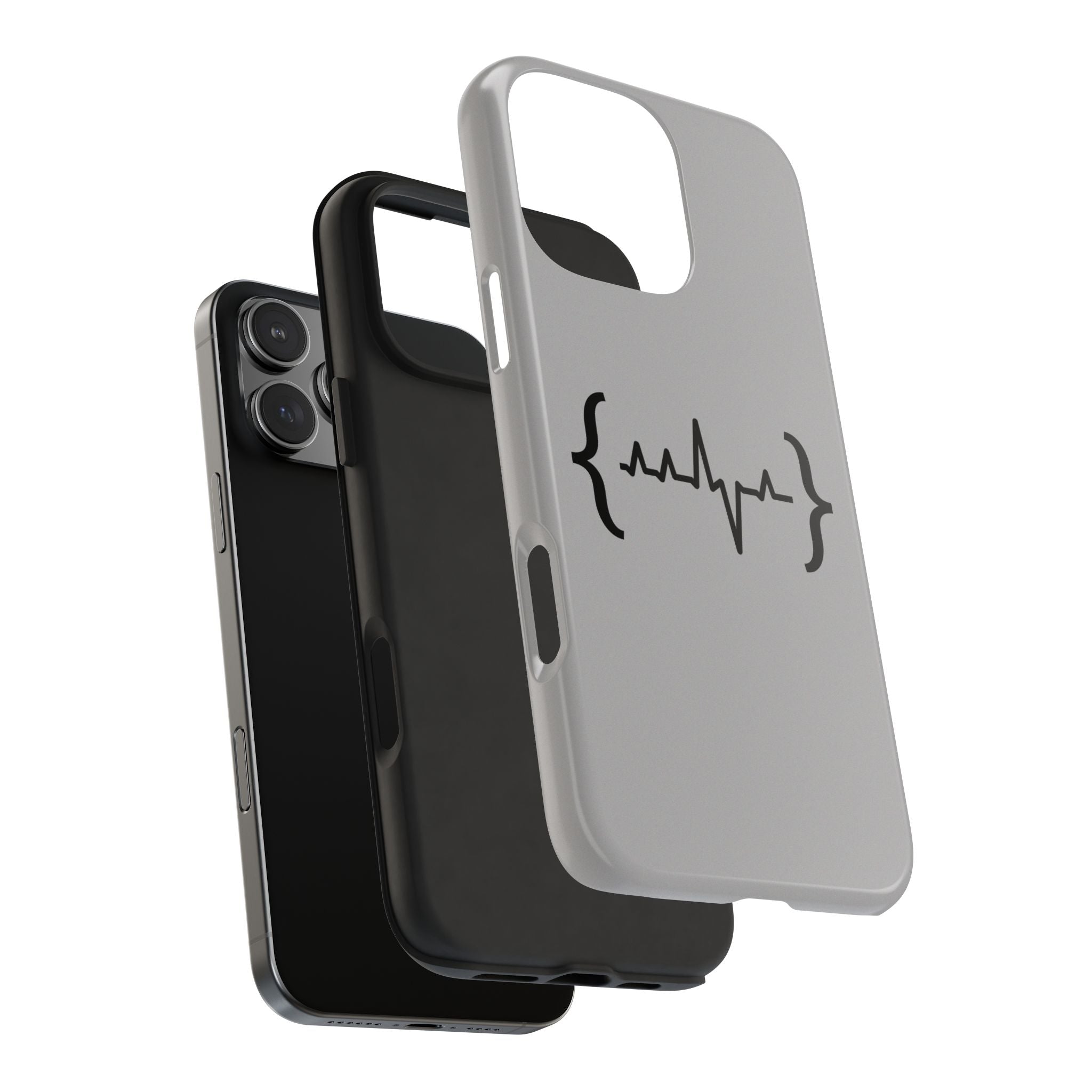 Code Pulse: Developer Heartbeat Phone Case