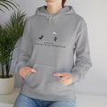 Hoodie - Minimal Desert Graphic with 'This Is Complicated' Text