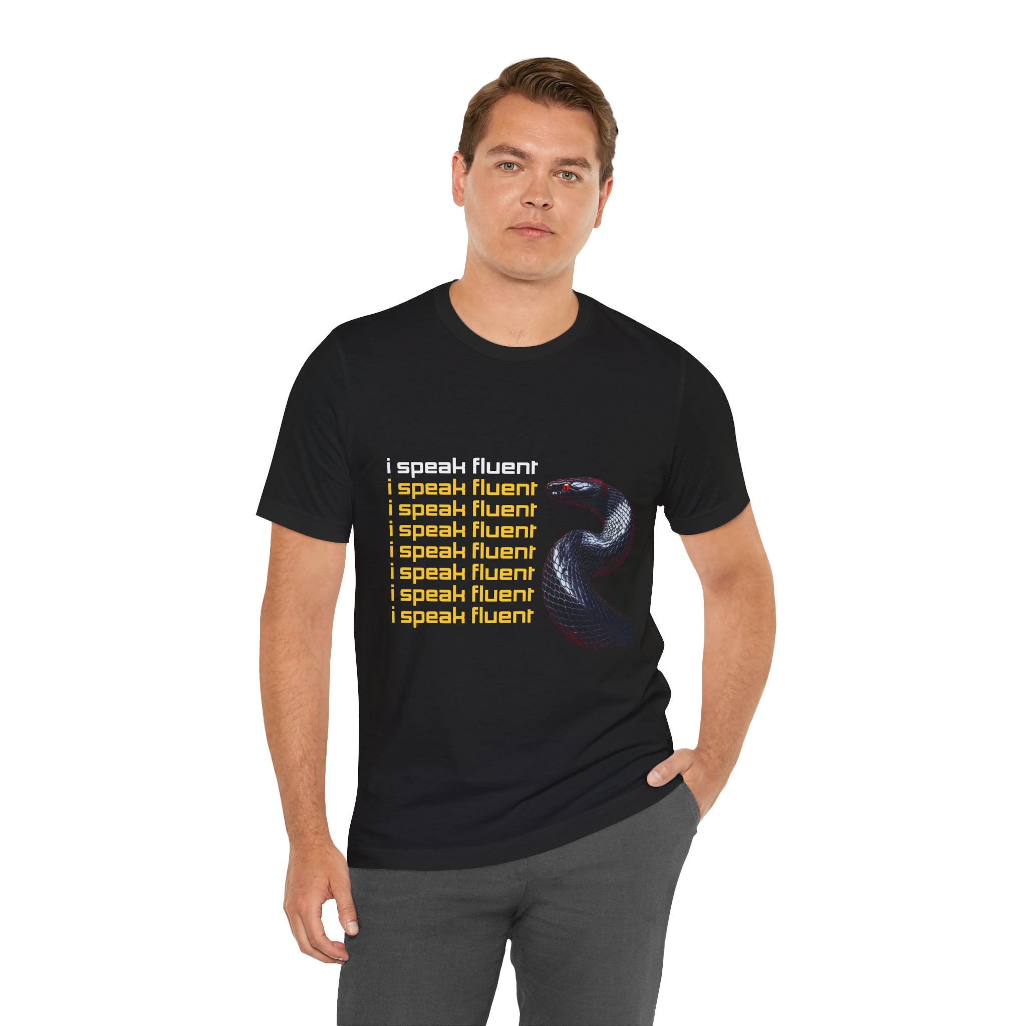 I Speak Fluent Snake Tee — Graphic Snake Shirt