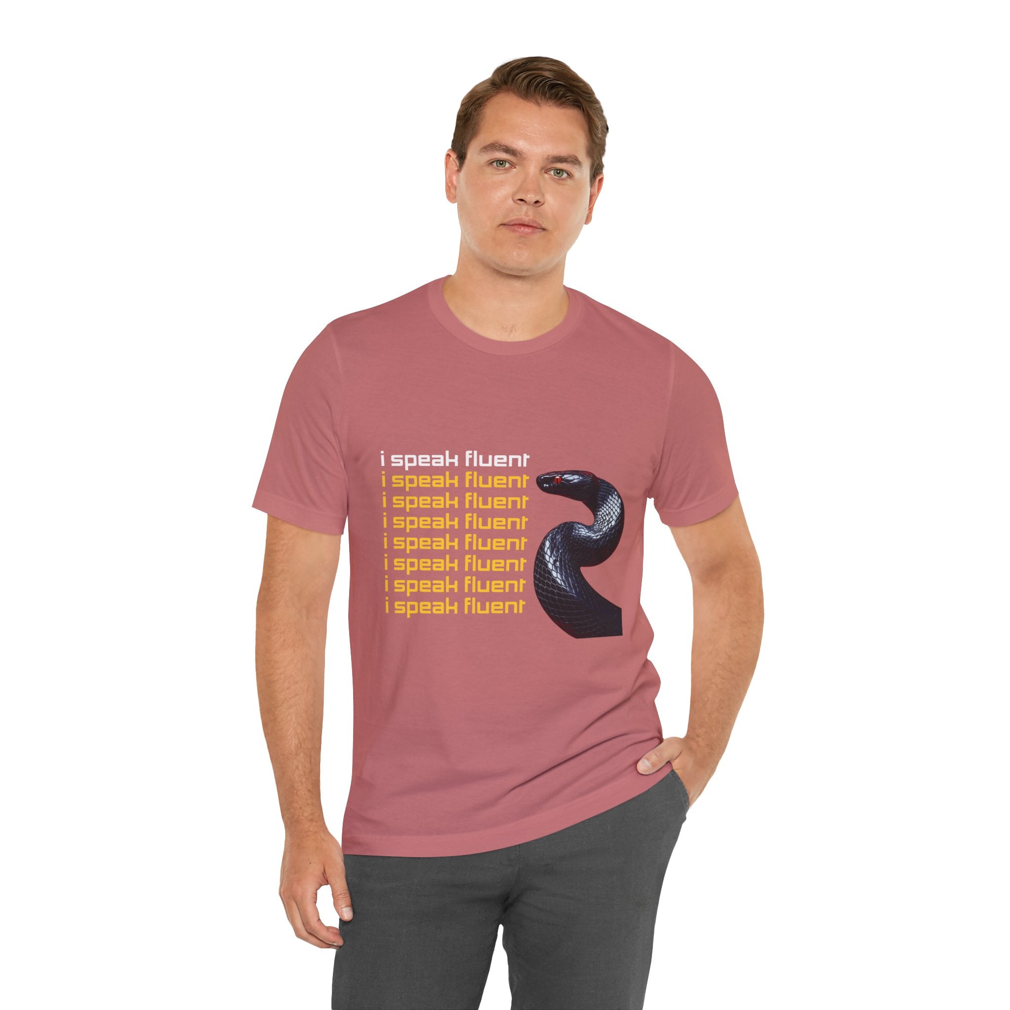 I Speak Fluent Snake Tee — Graphic Snake Shirt