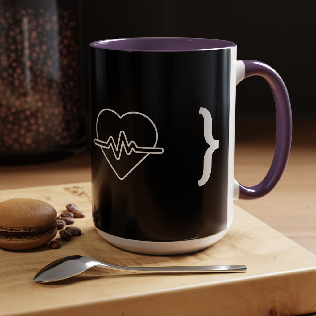 The Code Beat: Developer Heartbeat Mug