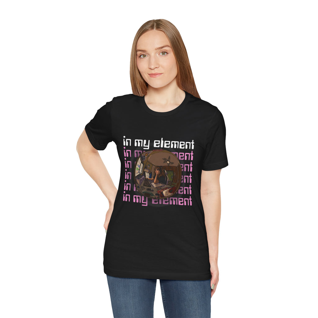 T-Shirt — "In My Element" Cozy Reading Vibes Tee