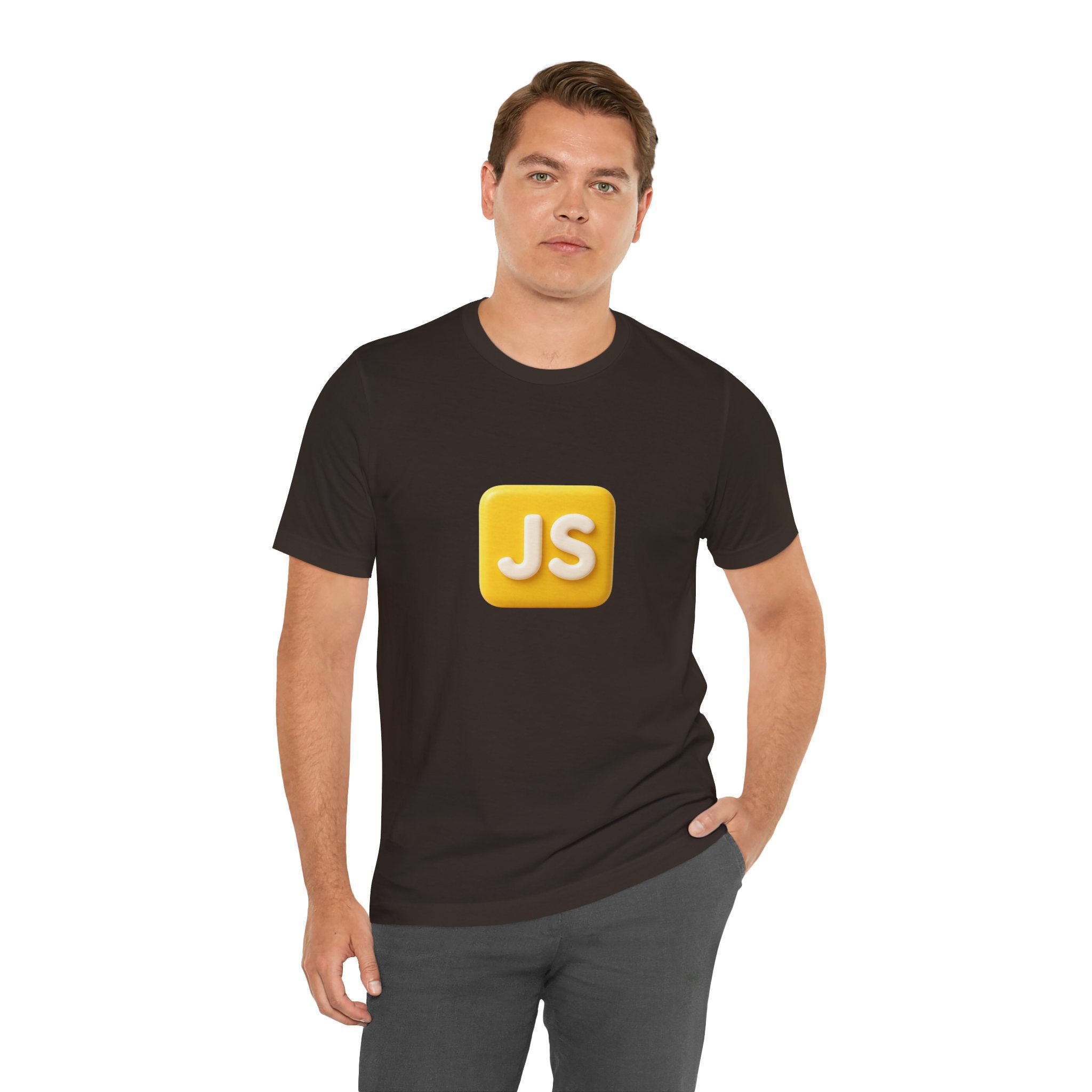 JavaScript Logo Tee — JS Developer Shirt