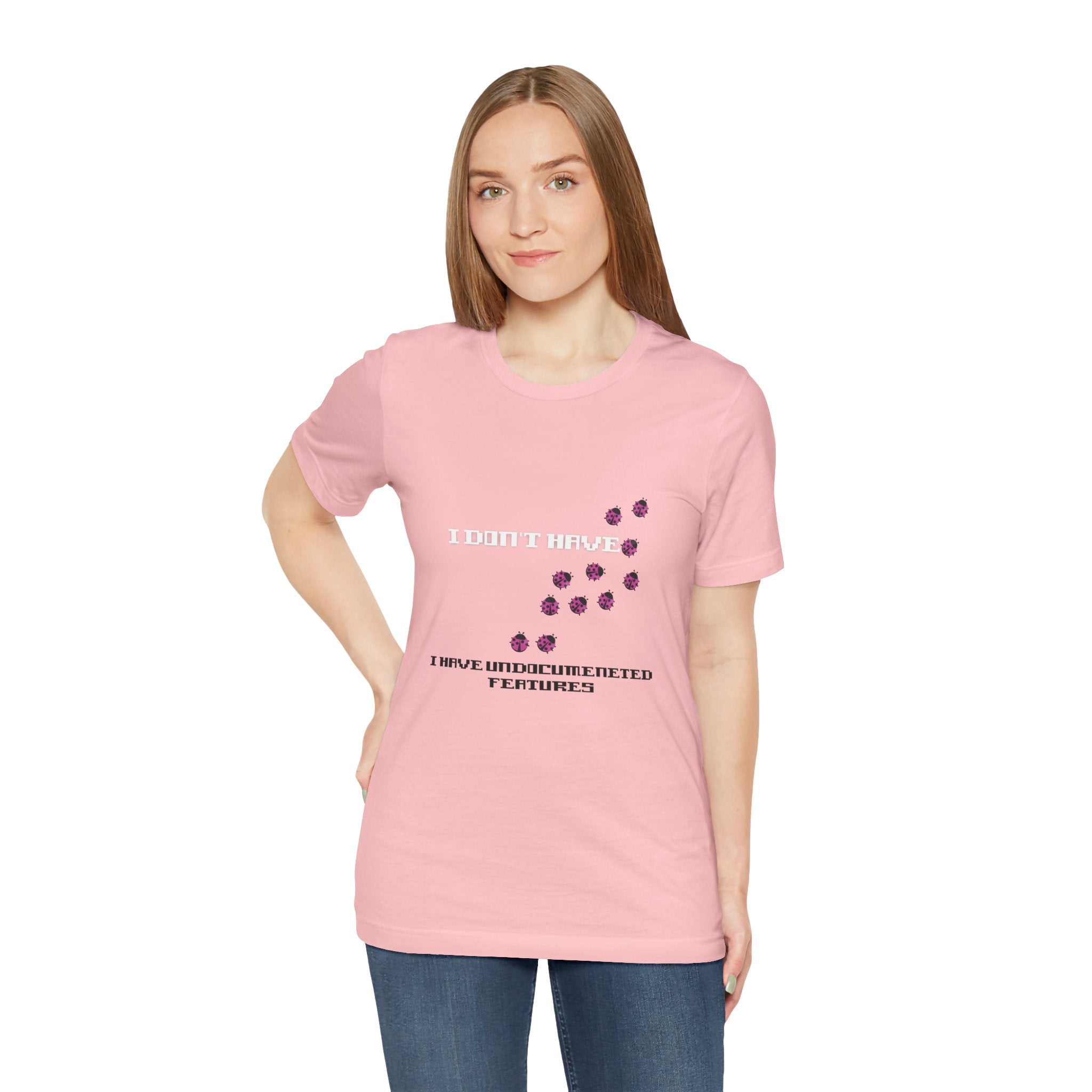 "It's Not a Bug, It's a Feature" - Funny Programmer T-Shirt