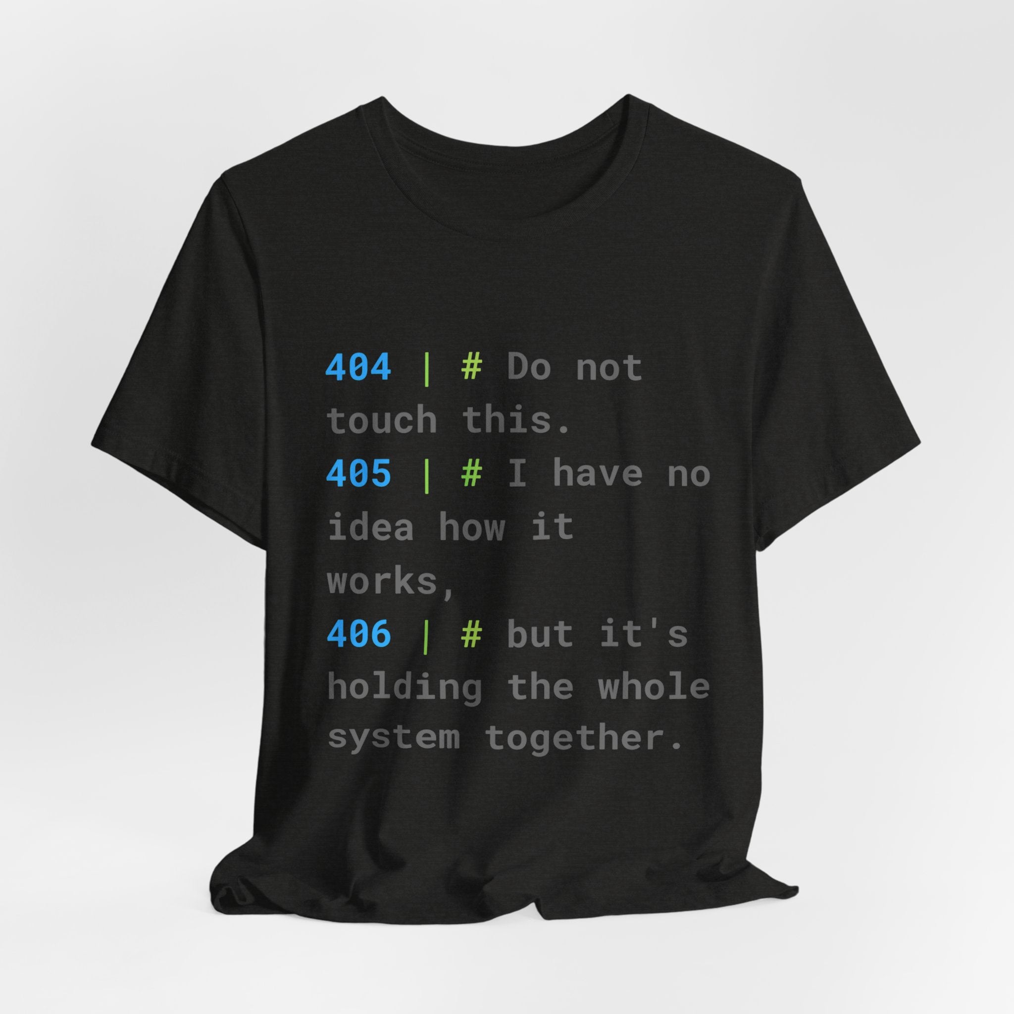 The "Legacy Code" #404 Developer Tee