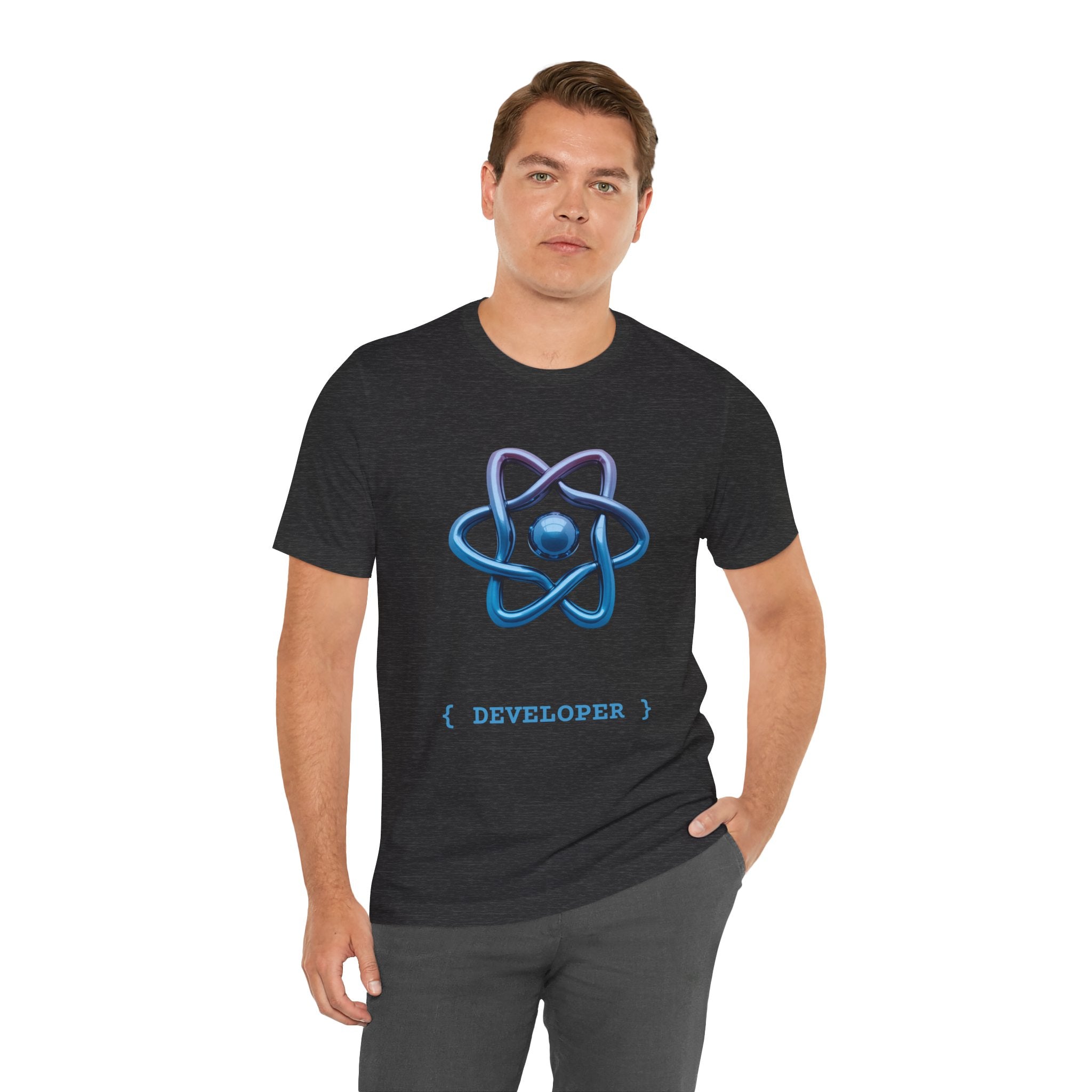The 3D Luminous Atom: Developer Essential Tee