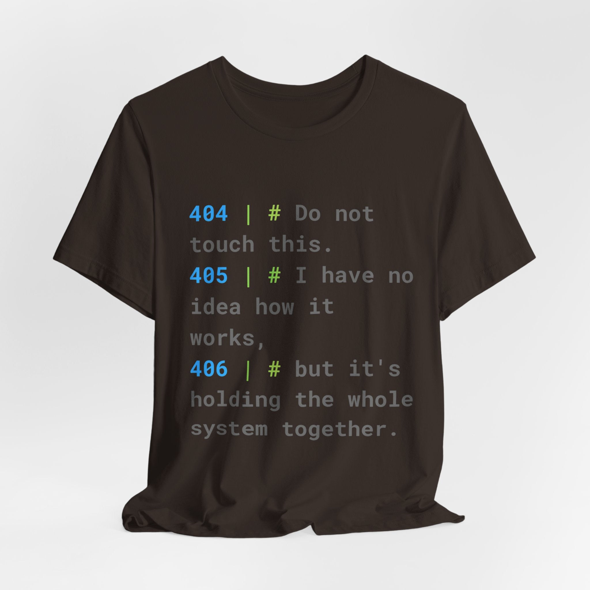 The "Legacy Code" #404 Developer Tee