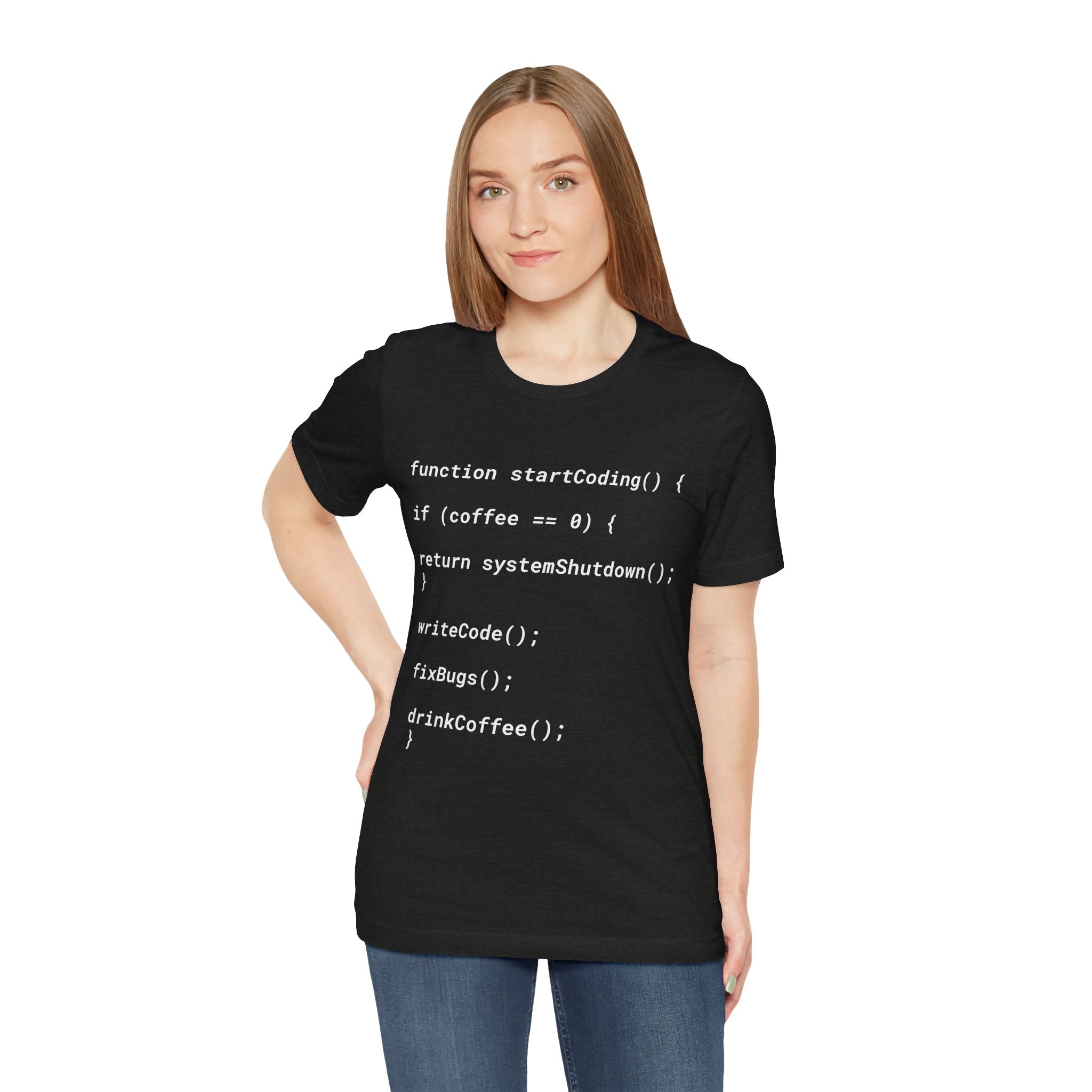 Classic White Tee - Unisex Jersey Short Sleeve T-Shirt
