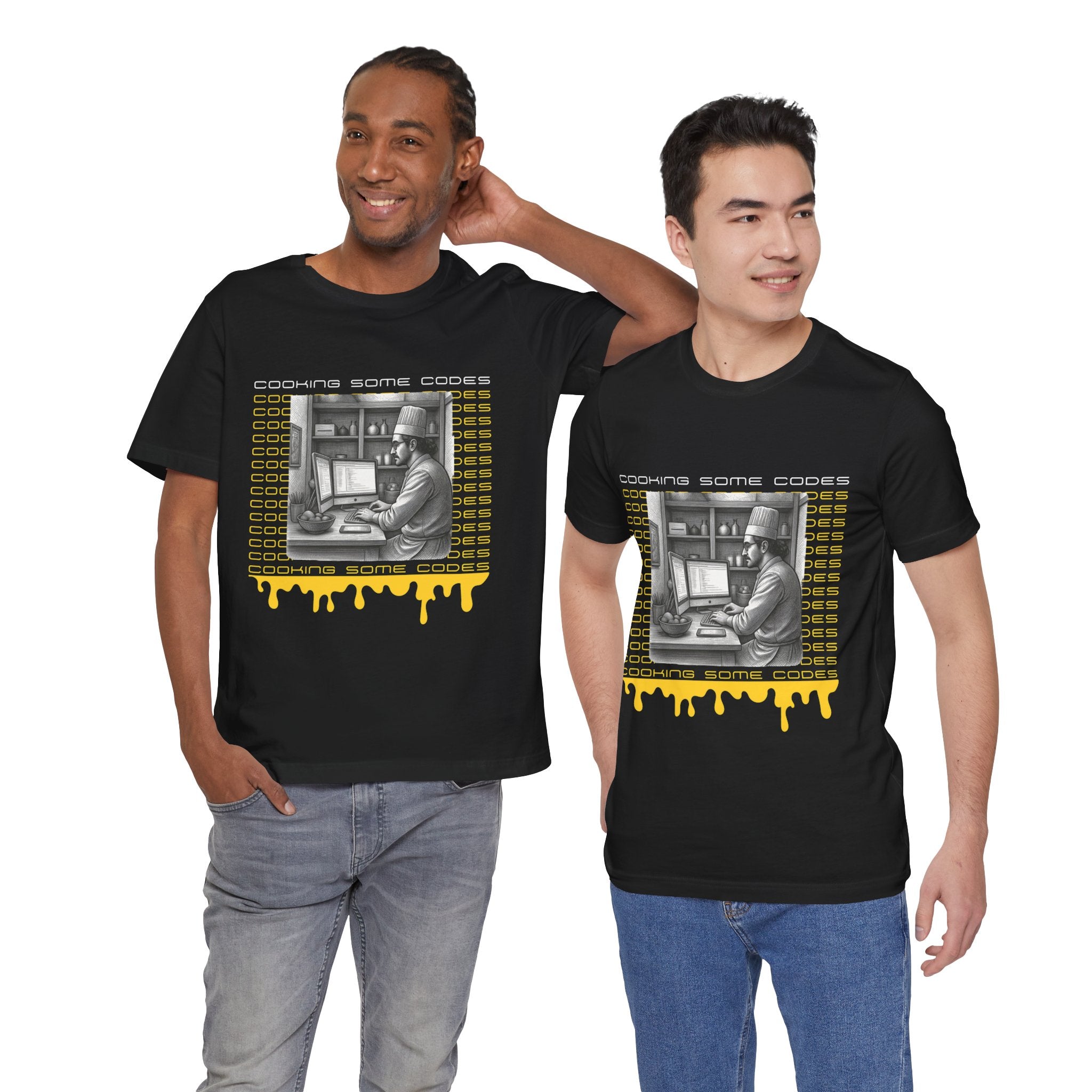 "Golden Syntax" Developer Tee | Drip Series