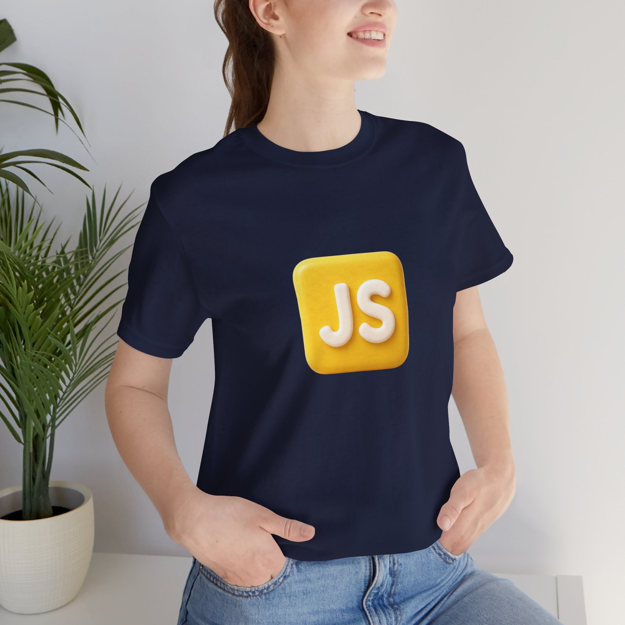 JavaScript Logo Tee — JS Developer Shirt