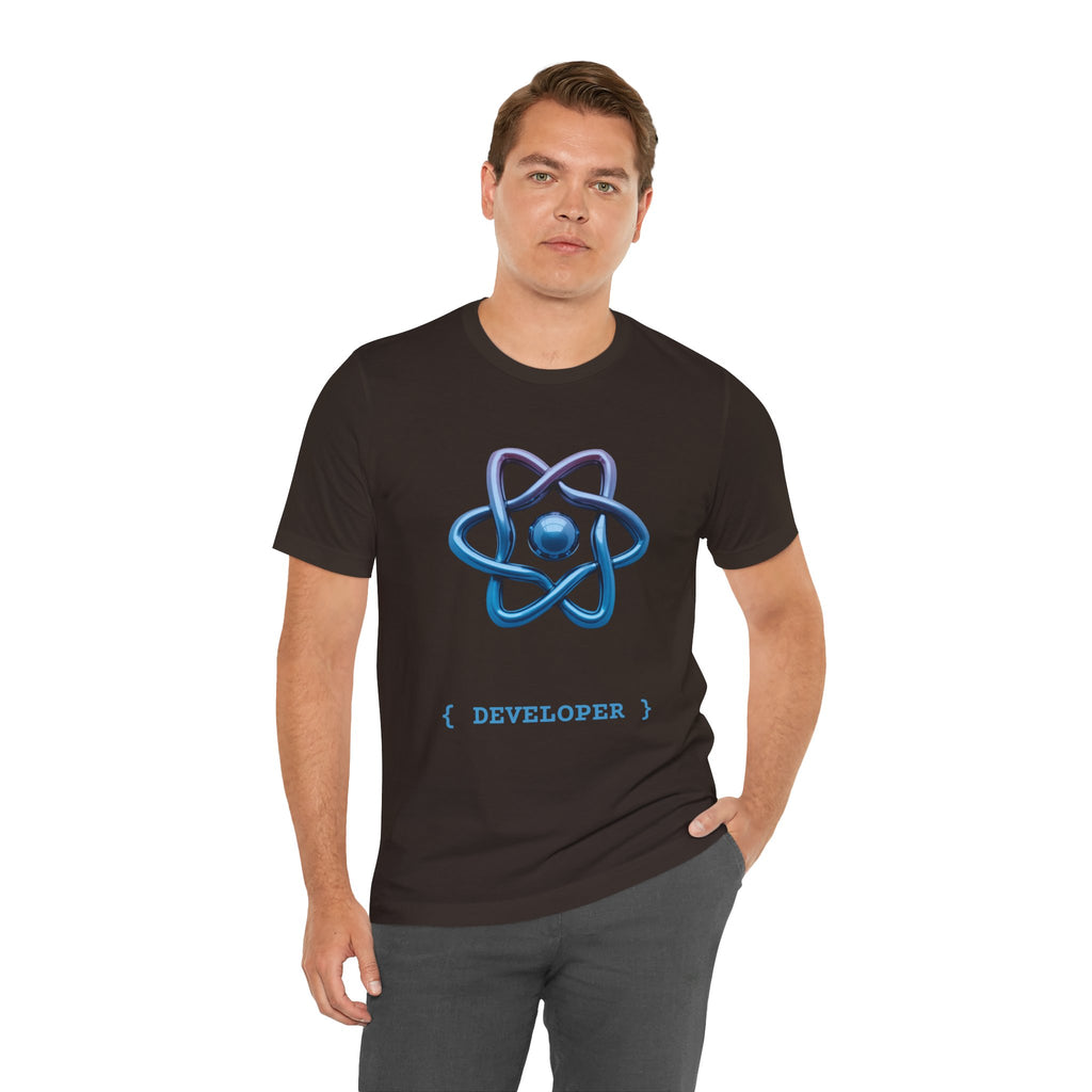 The 3D Luminous Atom: Developer Essential Tee