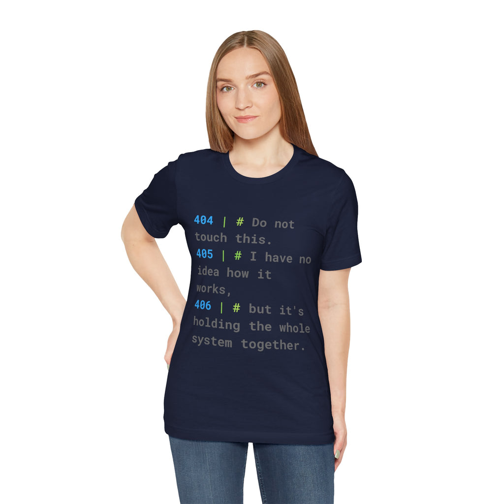 The "Legacy Code" #404 Developer Tee