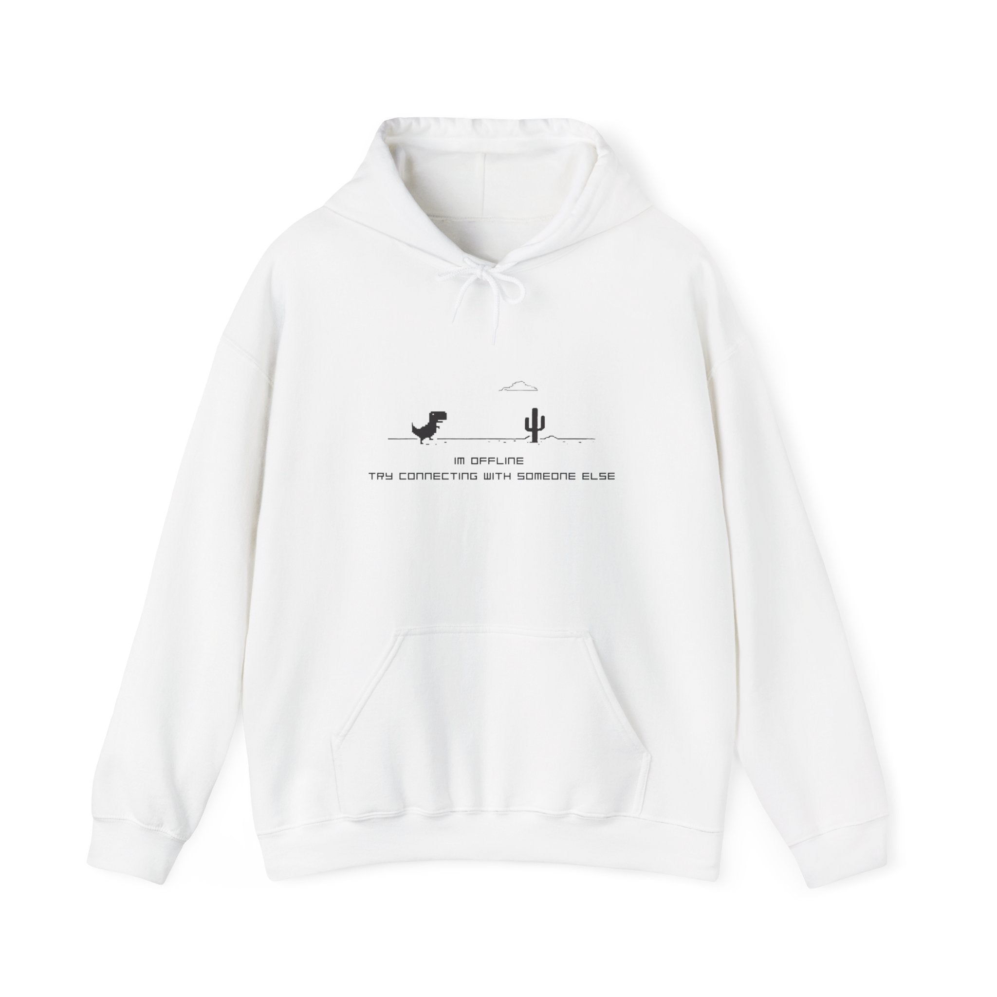 Hoodie - Minimal Desert Graphic with 'This Is Complicated' Text