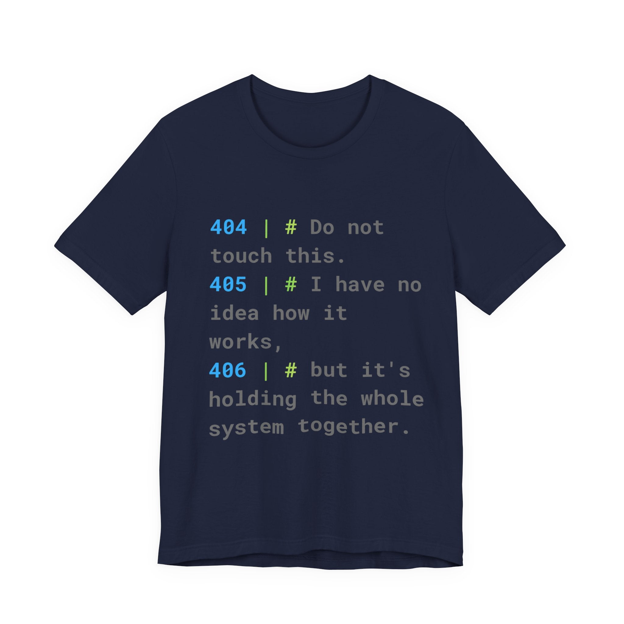The "Legacy Code" #404 Developer Tee